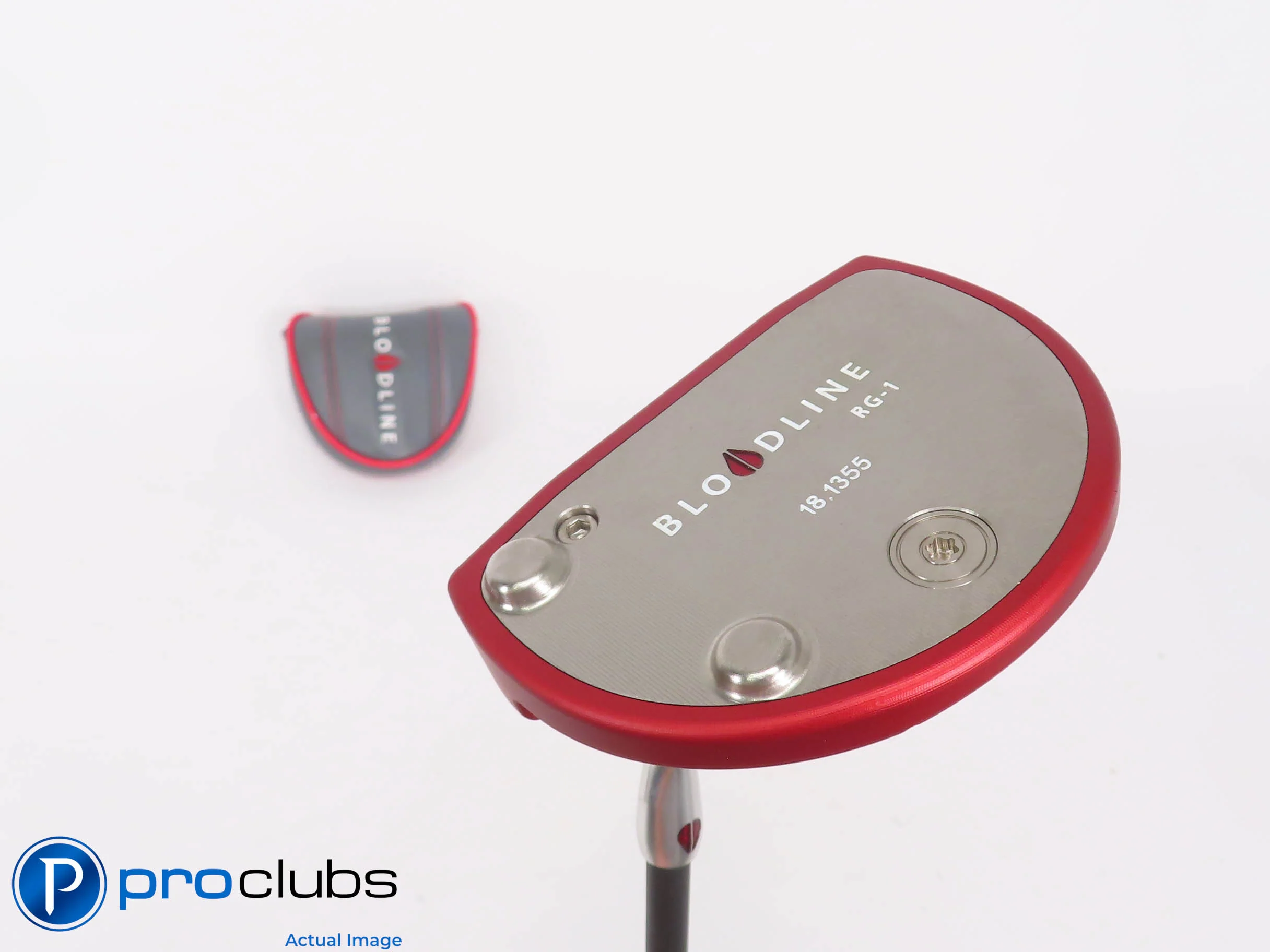 Nice Left Handed Bloodline RG-1 35.25" Putter w/Cover 502678