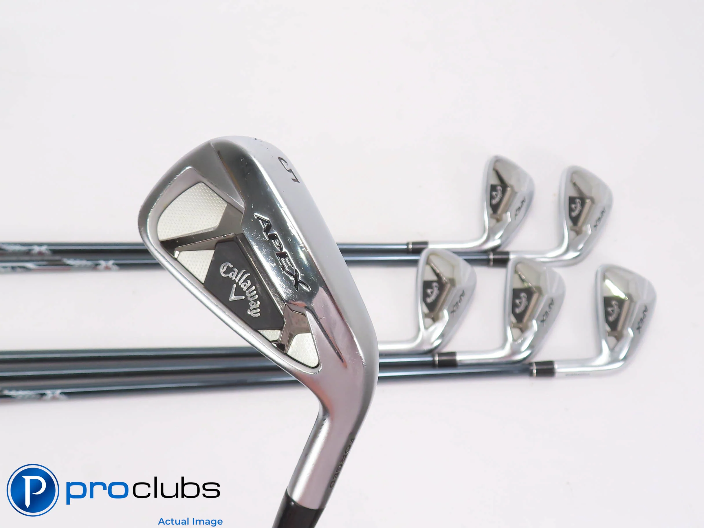 Callaway '21 Apex 5-PW Iron Set - Recoil Dart 75 Regular Flex Graphite 503094