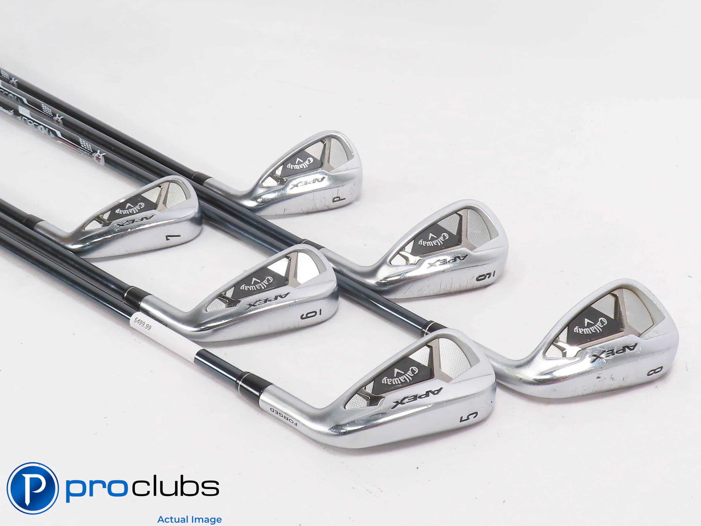 Callaway '21 Apex 5-PW Iron Set - Recoil Dart 75 Regular Flex Graphite 503094 - Image 2