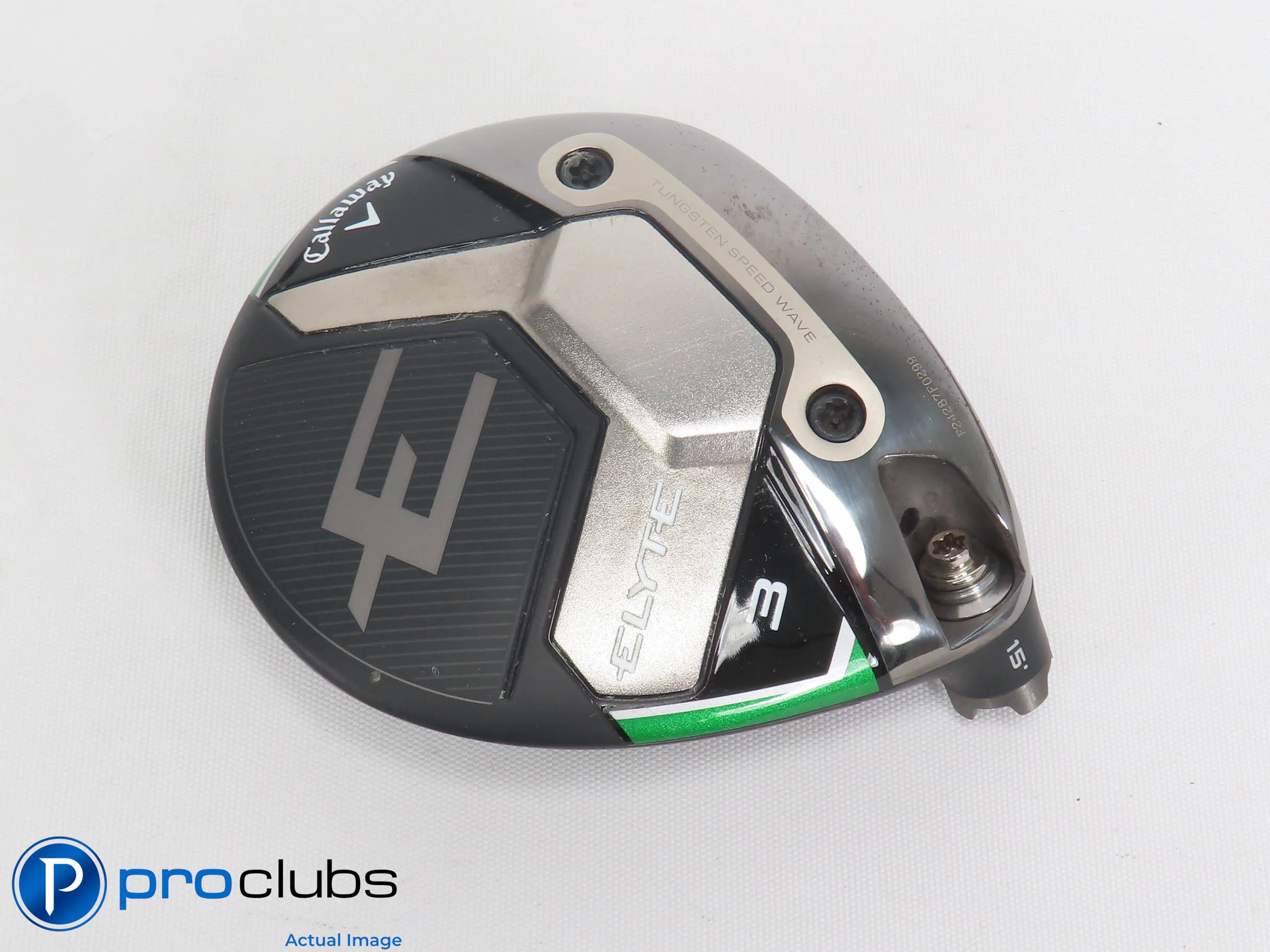 Callaway ELYTE 15* 3 Wood - Head Only - R/H - 501311