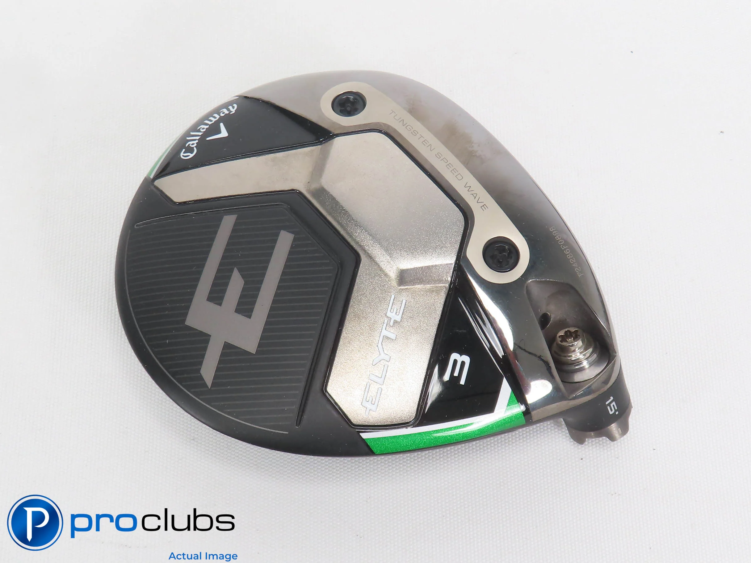 Callaway ELYTE 15* 3 Wood - Head Only - R/H - 501313