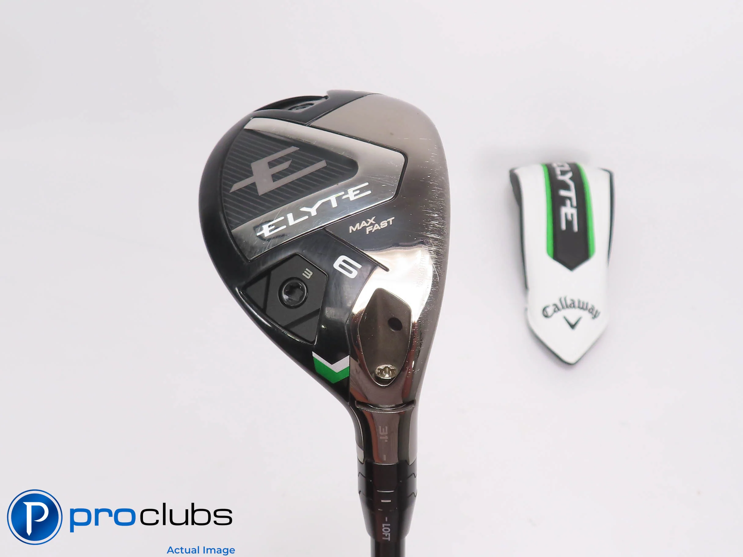 Callaway ELYTE MAX FAST 31 Degree 6 Hybrid w/HC - Tensei Blue AV Regular 500048