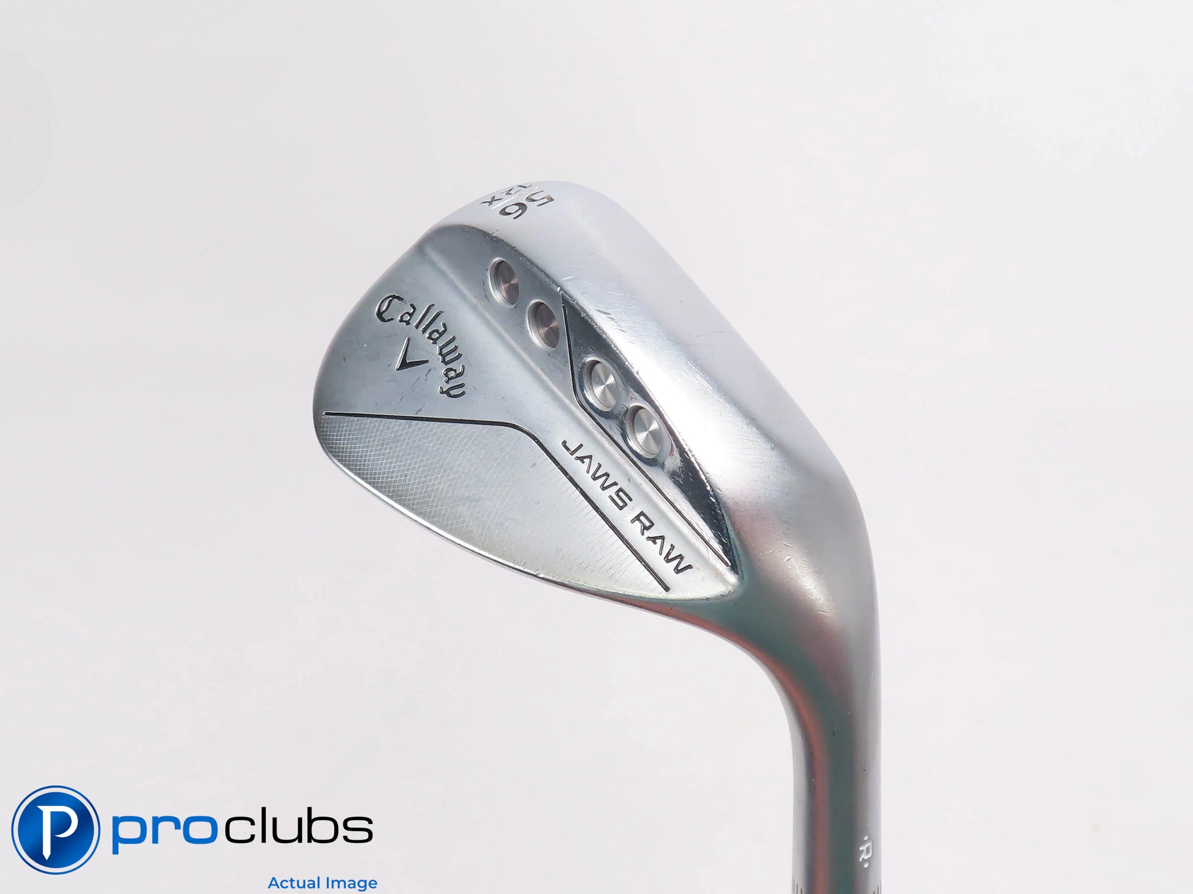 Nice Callaway JAWS RAW (12)56* Wedge X-Grind - Spinner Wedge Flex Steel 502963