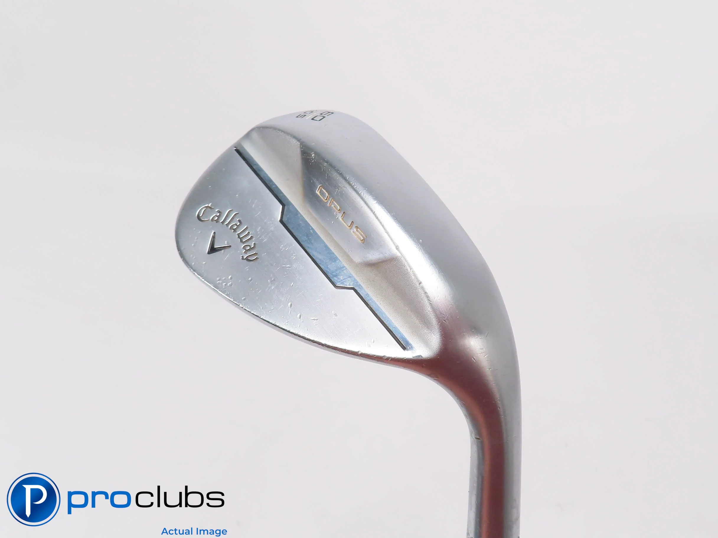 Callaway Opus Chrome (10)60* Wedge S-Grind - DG MID 115 Wedge Flex Steel 503442