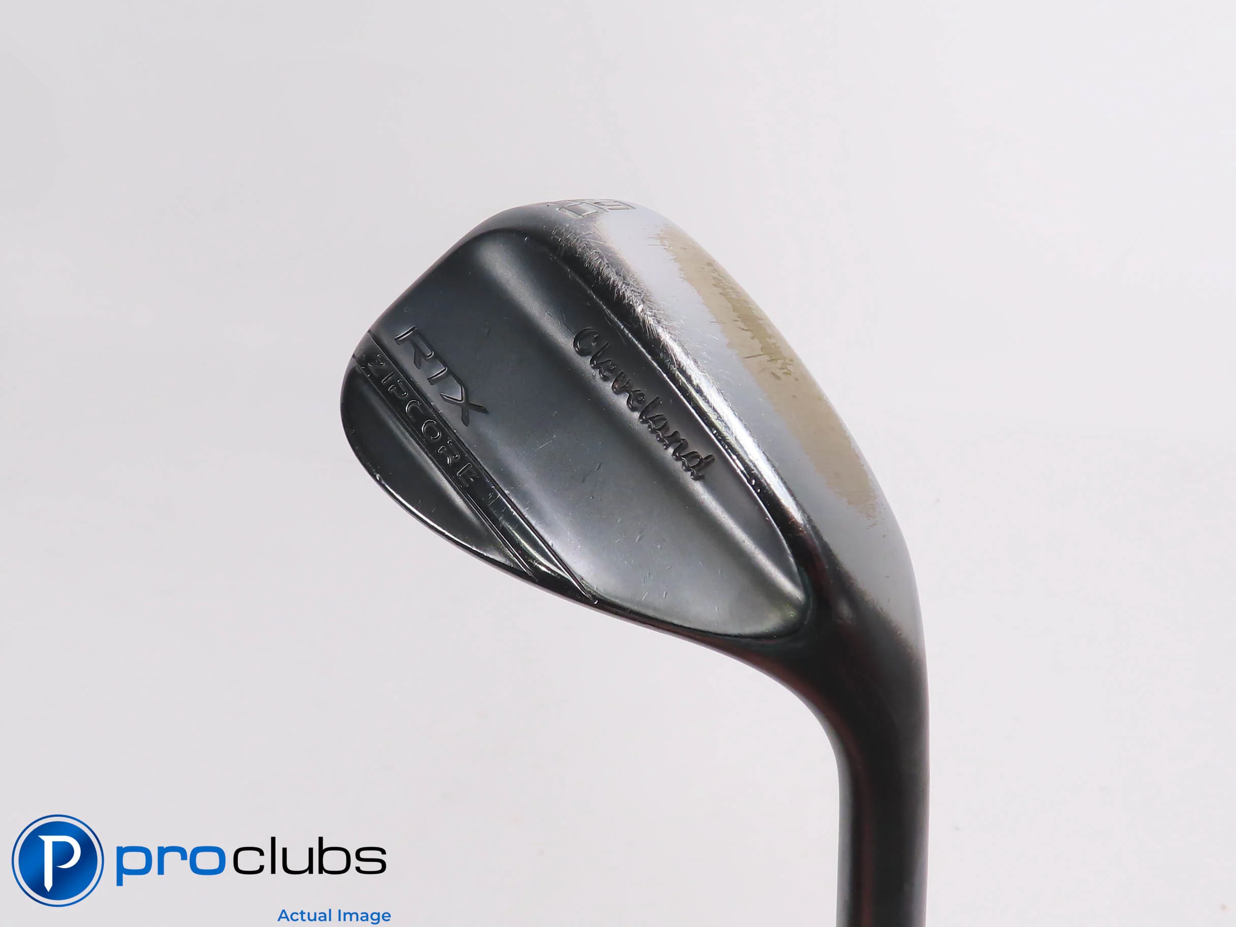 Cleveland RTX Black (12)60* Wedge FULL-Grind - Spinner Wedge Flex Steel 503663