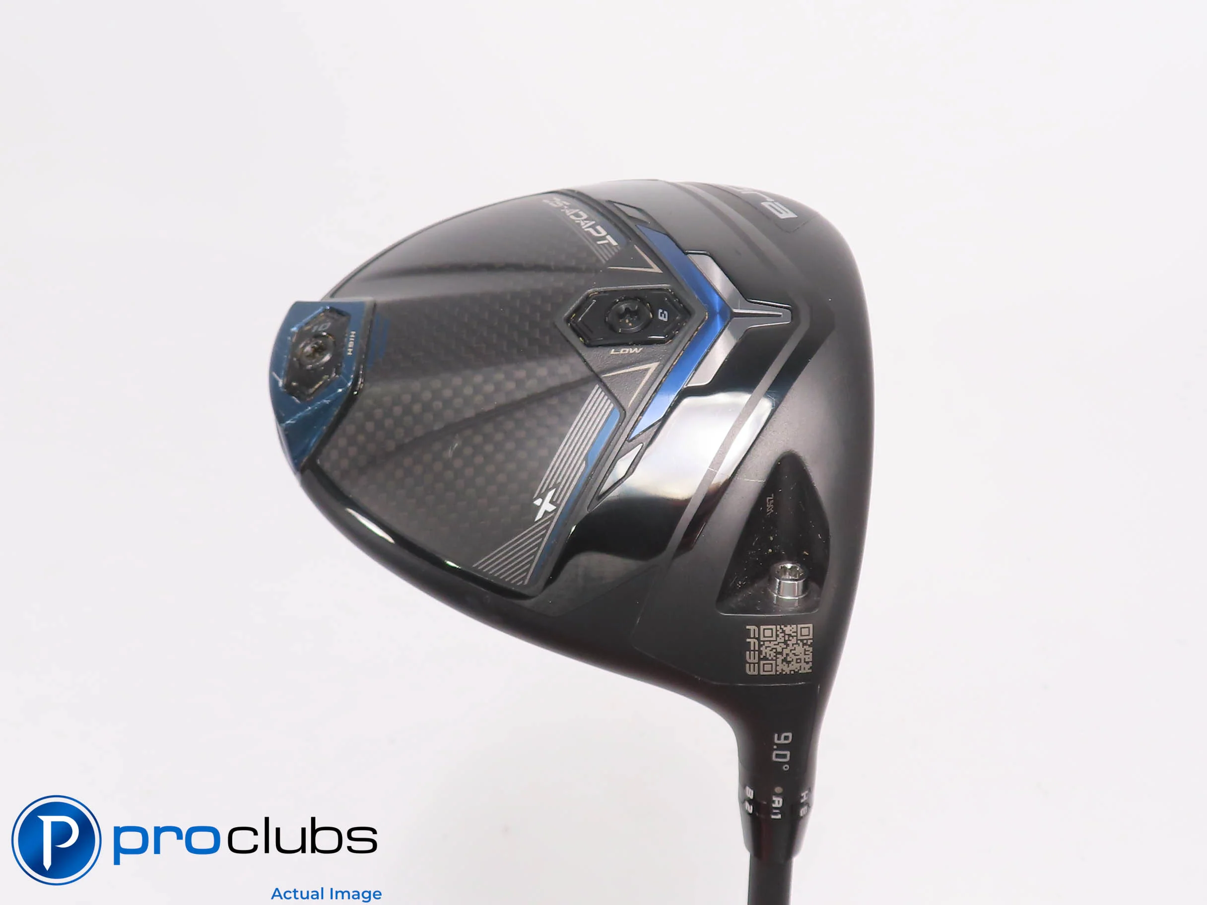 Nice Cobra DS-Adapt X 9* Driver - Kai'li Dark Waves Blue 60 Stiff Flex 504493