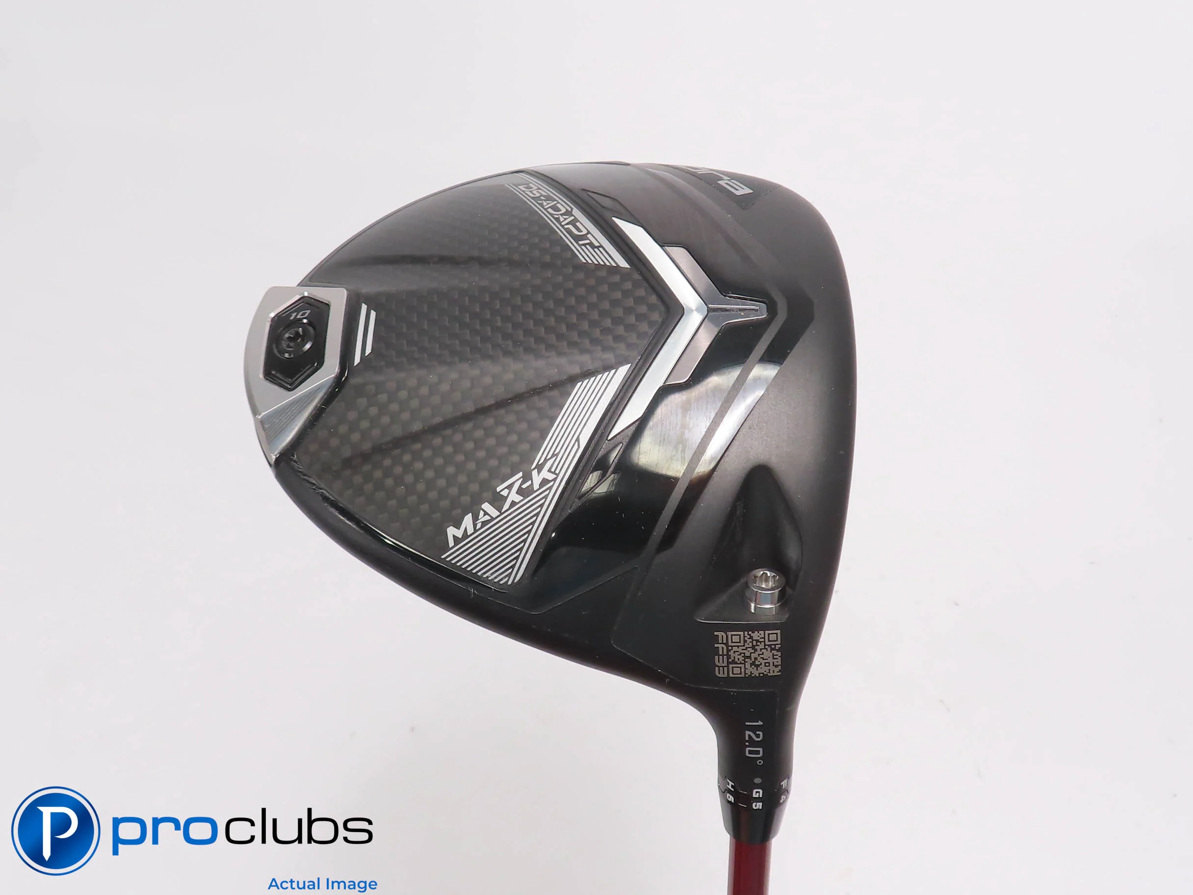 Nice Cobra DS-Adapt MAX-K 12* Driver - Denali Red 50g 5.0 Senior Flex