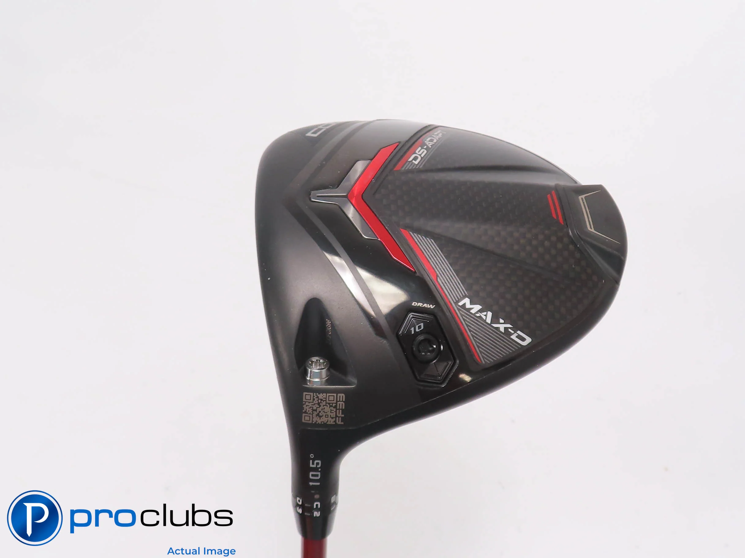 Nice Left Handed Cobra DS-Adapt MAX-D 10.5* Driver Denali 50g Senior Flex 504518