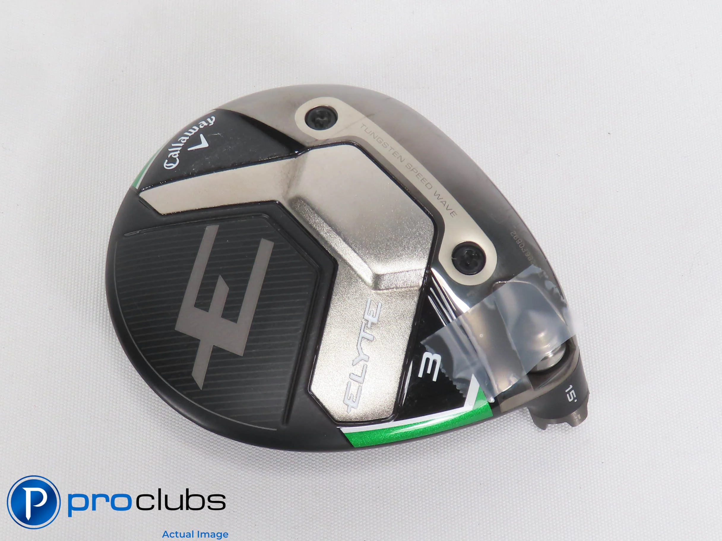 Excellent! Callaway ELYTE 15* 3 Wood - Head Only - R/H - 470941