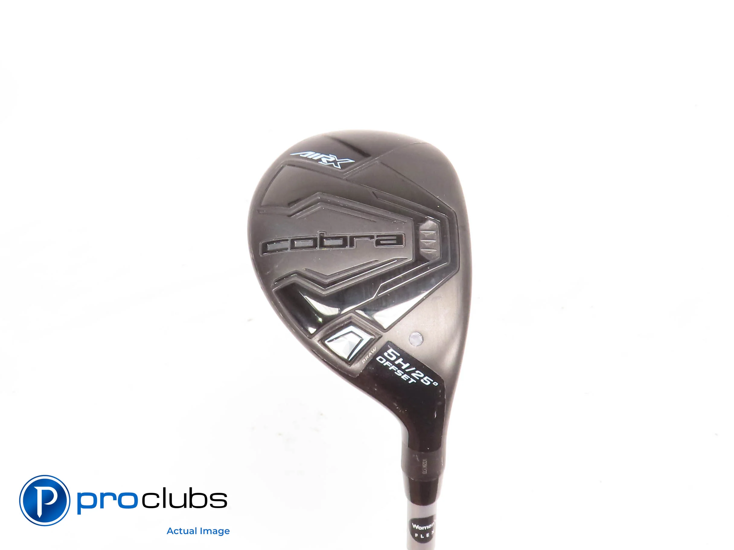 Ladies Cobra AIR-X2 Offset 25* 5 Hybrid - Cobra Ultralite 45g Ladies #440877