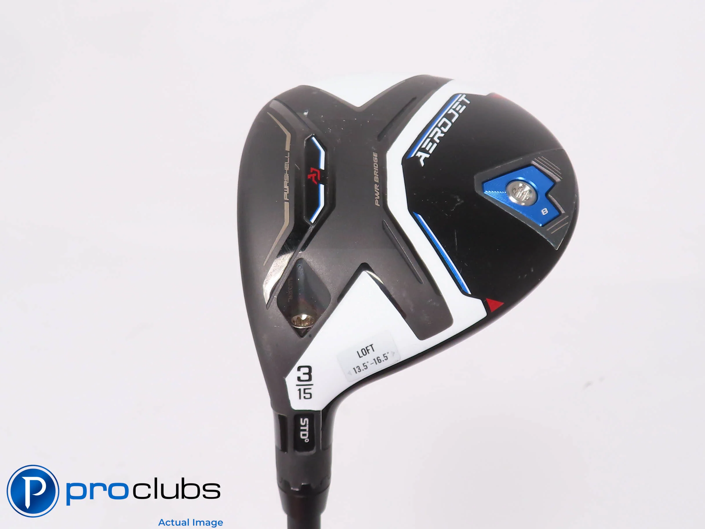 Left Handed Cobra Aerojet 15* 3 Wood - Fujikura Motore X F1 7-S Stiff - 452291