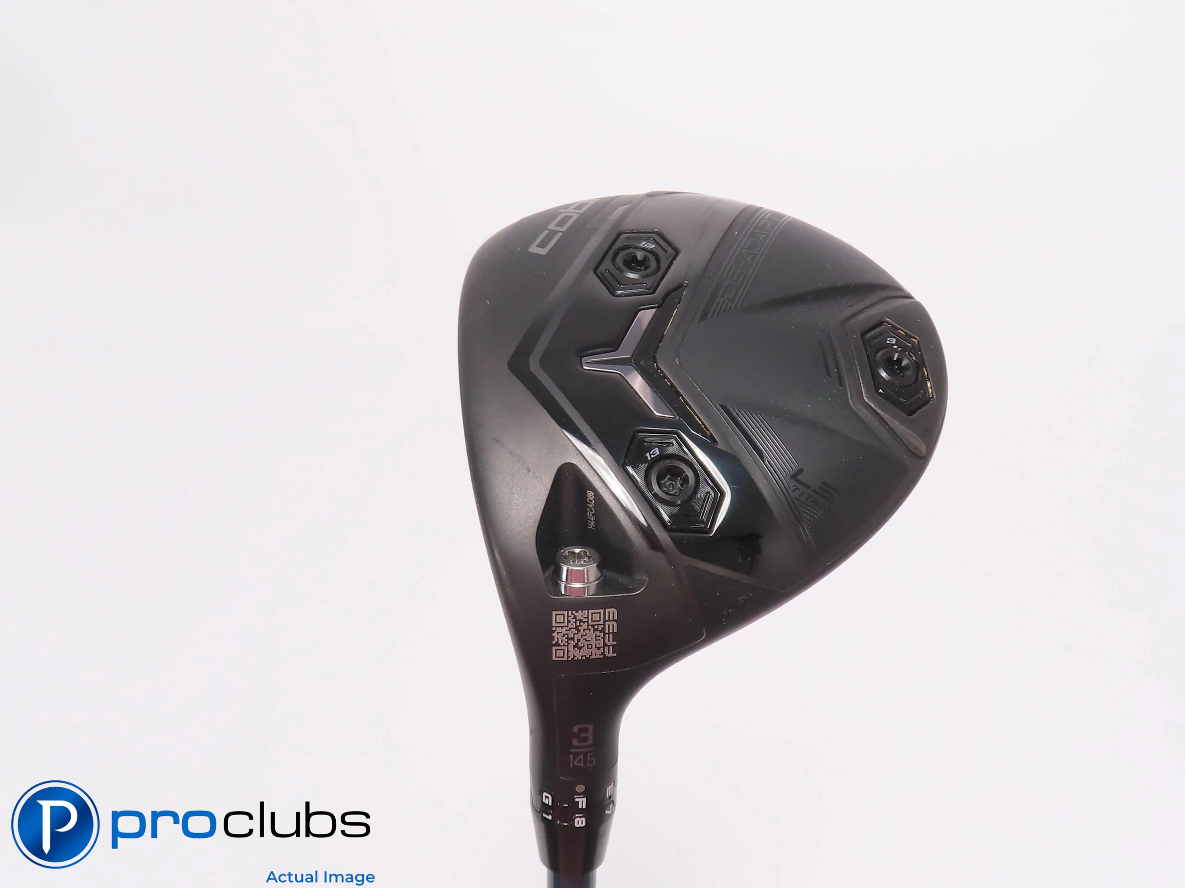Left Handed Cobra DS-ADAPT LS Titanium 14.5* 3 WOOD Denali 60g Stiff Flex 473498