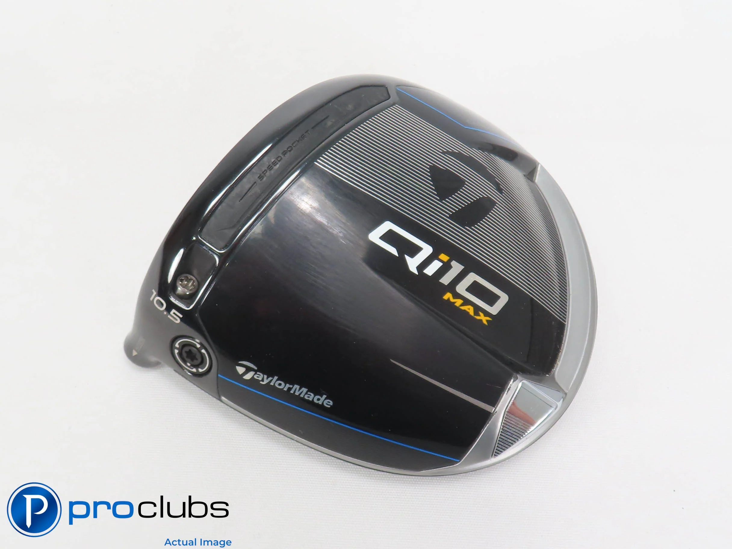 Left Handed TaylorMade Qi10 MAX 10.5* Driver - Head Only - 502934