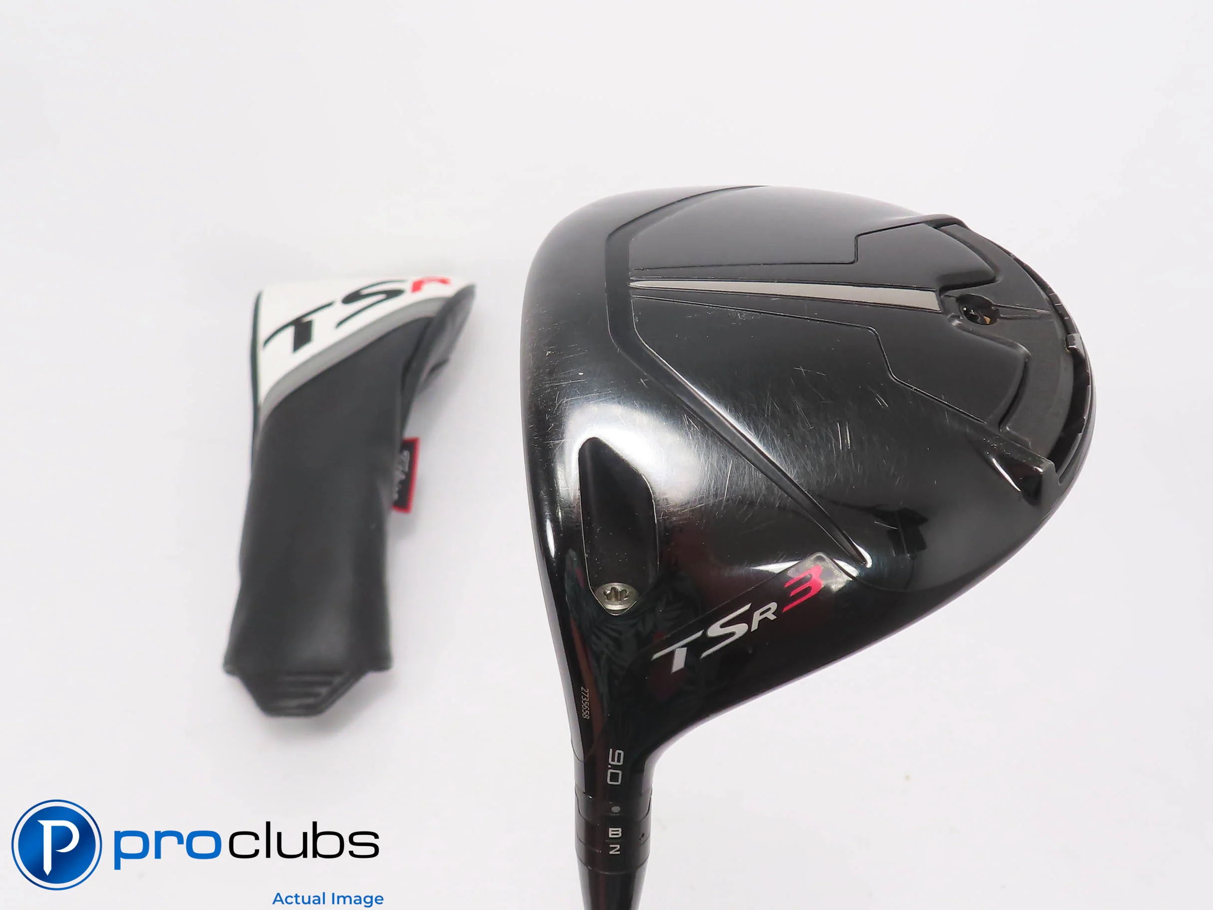 Left Handed Titleist TSR3 9* Driver w/Cover Tensei 1K Blue 55 Stiff Flex 503440
