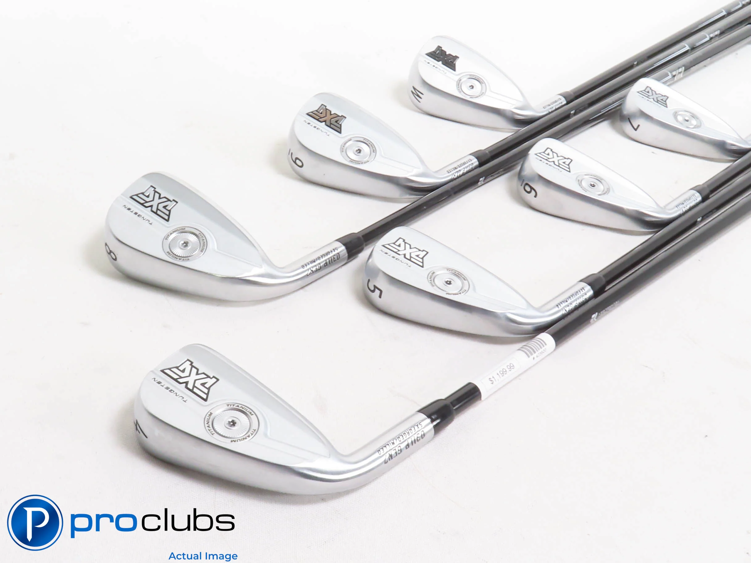 Mint Left Handed PXG 0311P Gen7 4-PW IRON SET - MMT 125 TX-Flex Graphite 423500 - Image 2