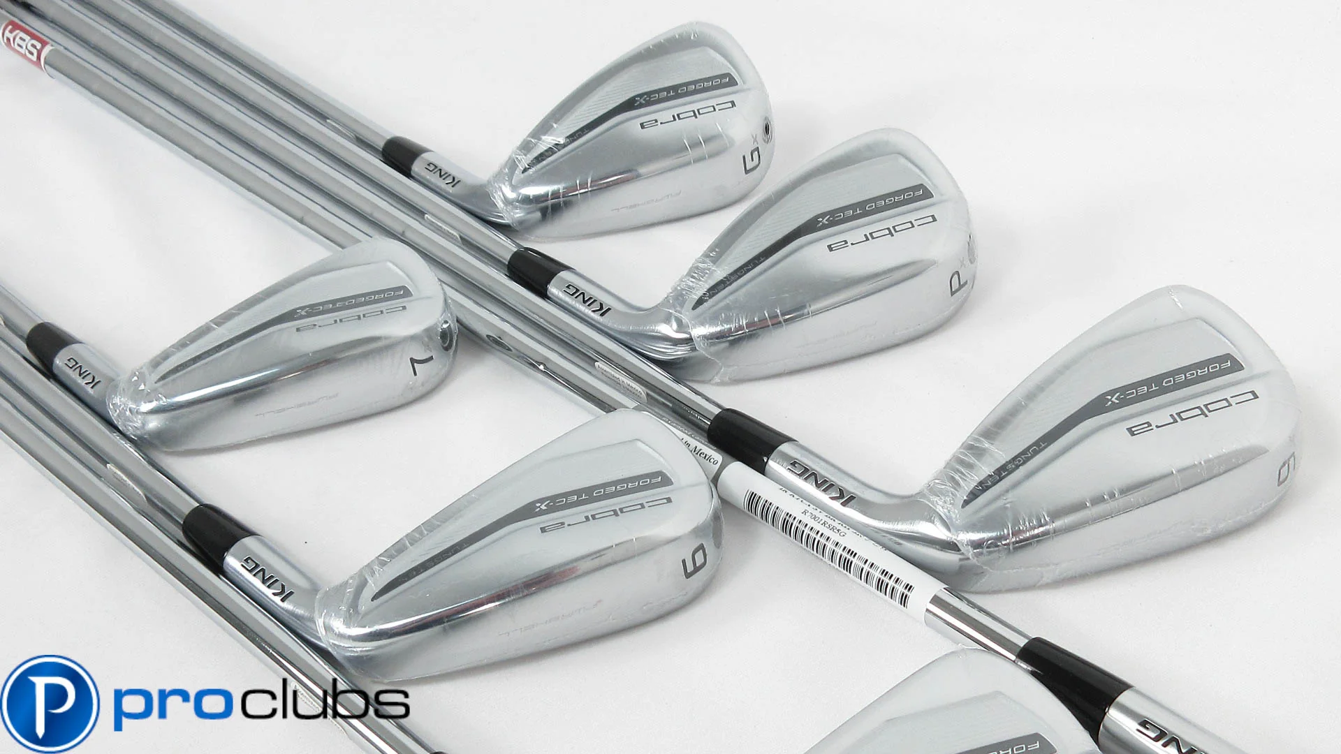 NEW COBRA '2022 KING FORGED TEC-X IRONS 5-PW,GW STEEL KBS REGULAR #413413 - Image 3