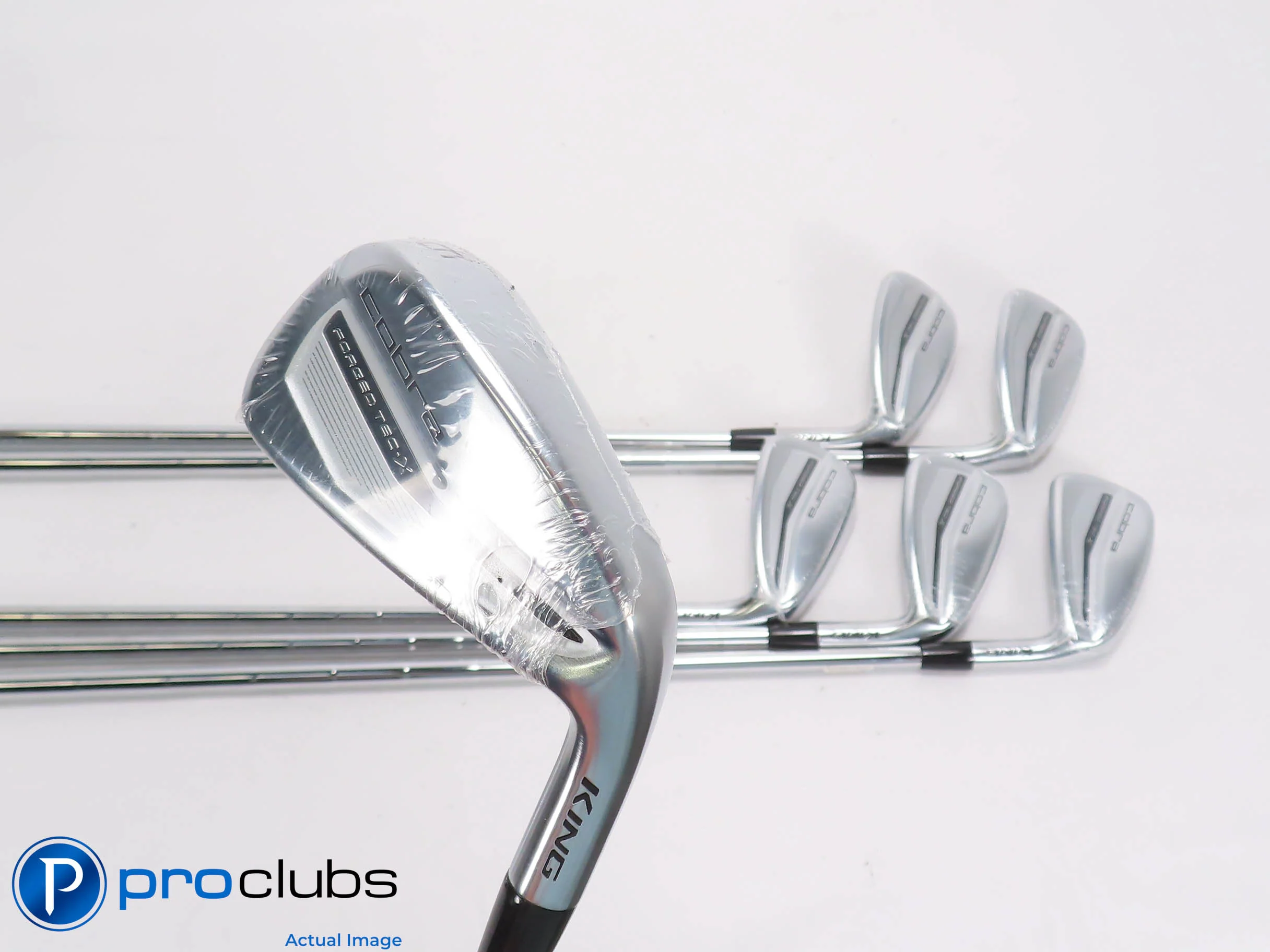 NEW Cobra '23 Forged Tec-X 6-PW,GW Iron Set - KBS Tour Lite Stiff Flex 504127