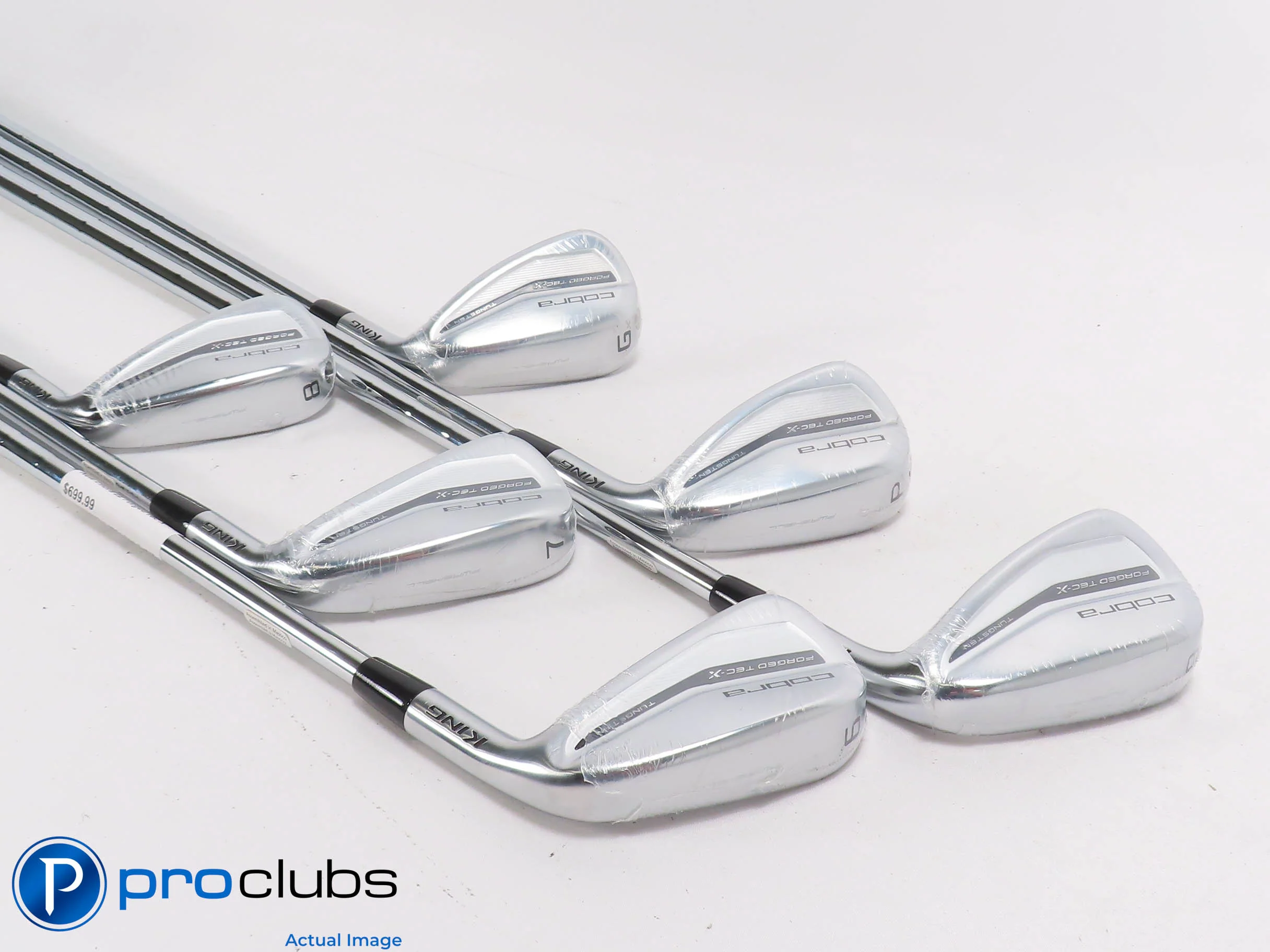 NEW Cobra '23 Forged Tec-X 6-PW,GW Iron Set - KBS Tour Lite Stiff Flex 504127 - Image 2