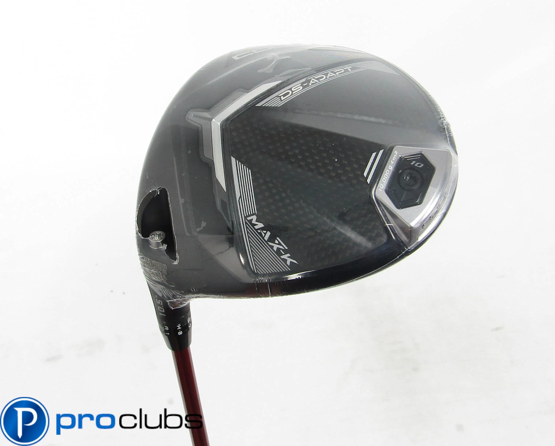 NEW LEFT HANDED COBRA DS ADAPT MAX-K 10.5* DRIVER REGULAR FLEX (-1") #503938