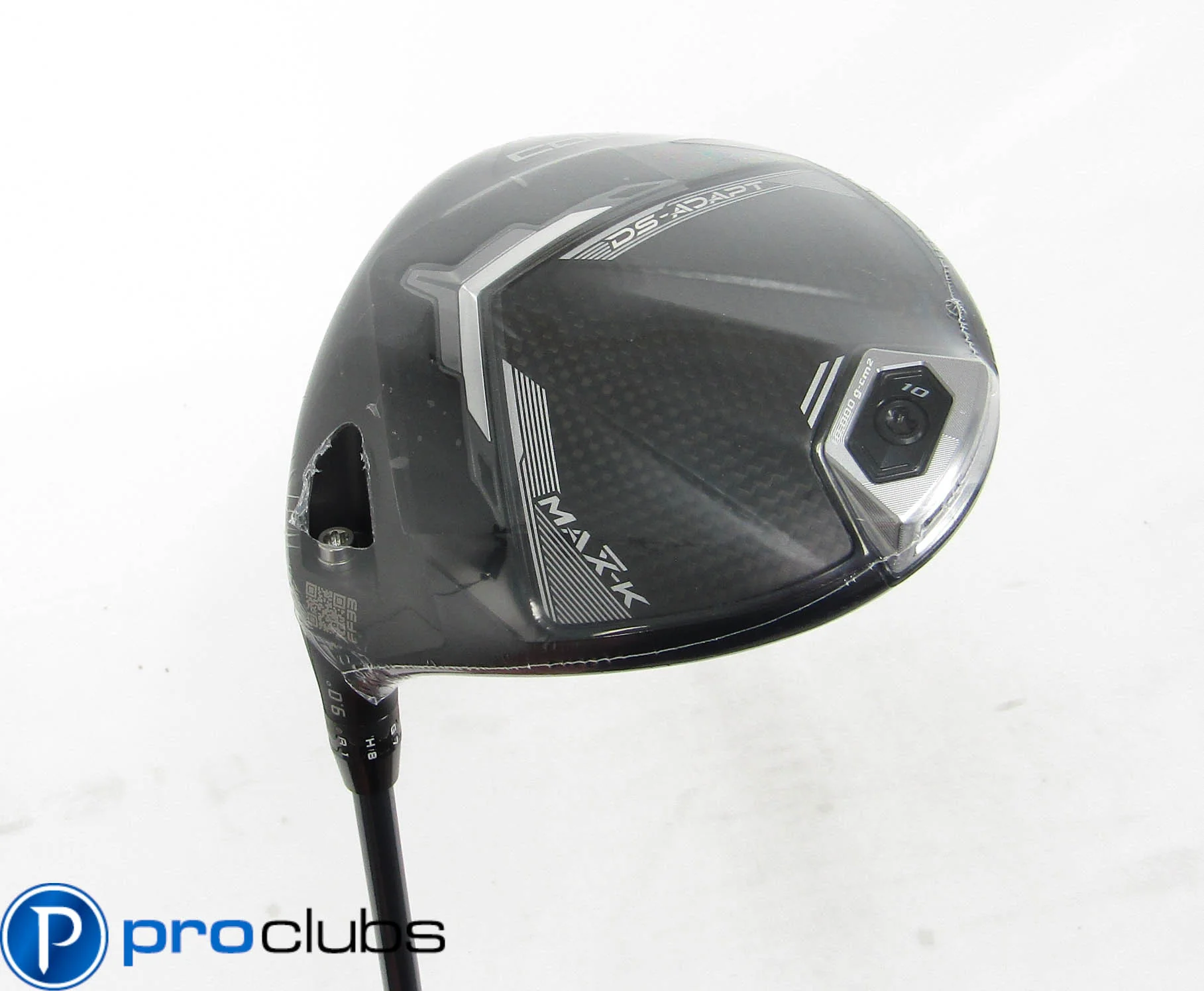 NEW LEFT HANDED COBRA DS ADAPT MAX-K 9* DRIVER STIFF FLEX (-1") #503952