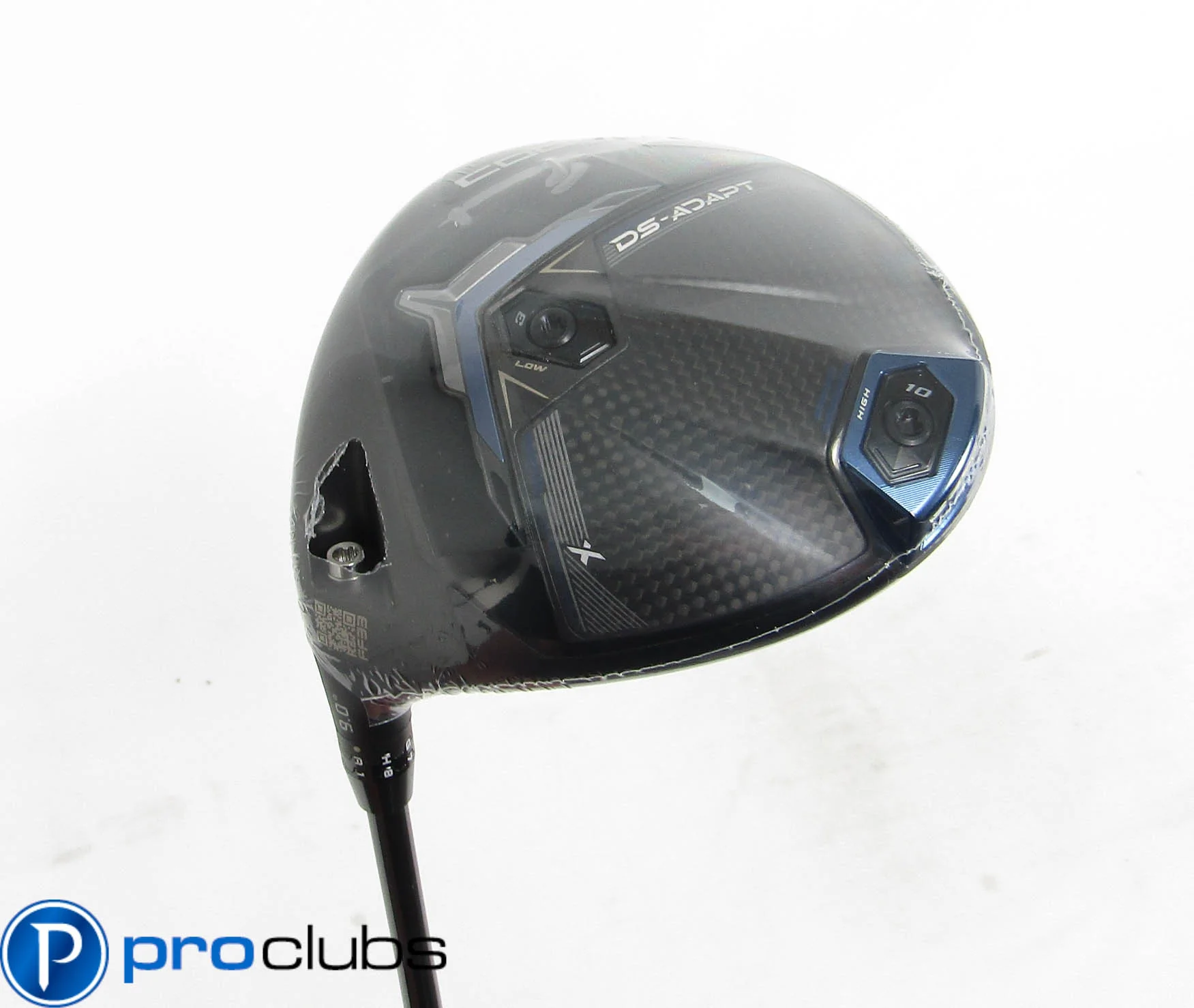 NEW LEFT HANDED COBRA DS ADAPT X 9* DRIVER DENALI BLACK 60 STIFF FLEX #503969