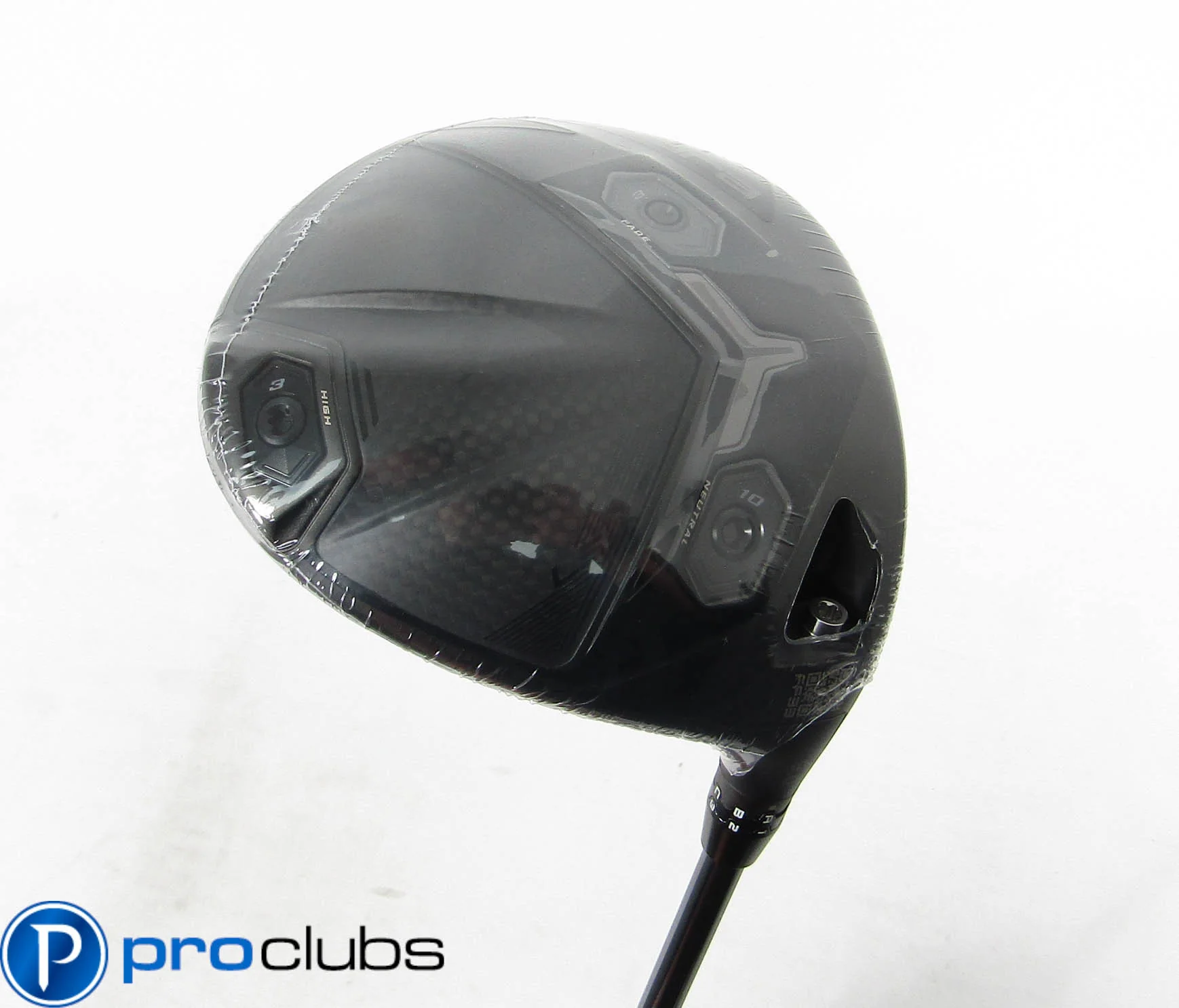 NEW COBRA DS ADAPT LS 9* DRIVER UST MAMIYA LIN-Q WHITE 6 STIFF FLEX #503816