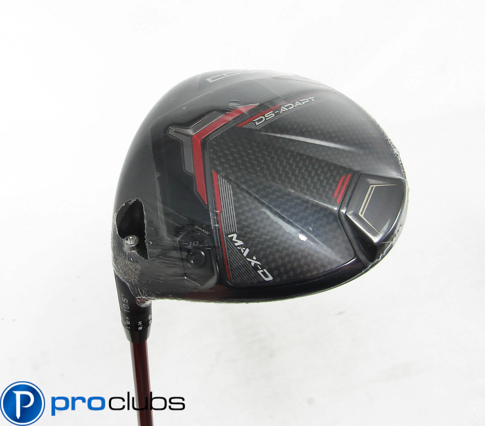 NEW LEFT HANDED COBRA DS ADAPT MAX-D 10.5* DRIVER DENALI RED 50 SENIOR #503987