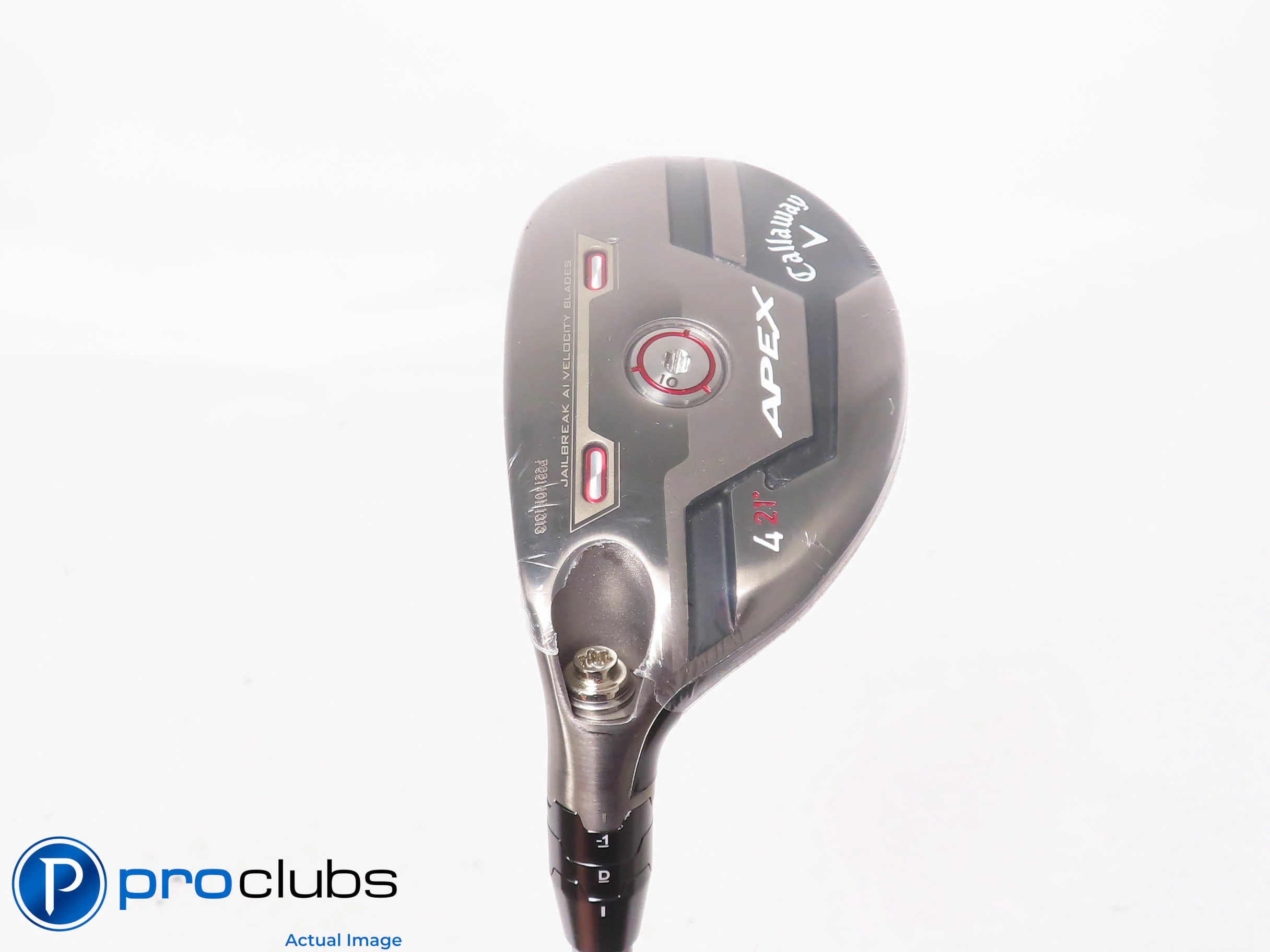 New! Left Handed Callaway 21' Apex 21* 4 Hybrid - Fuji Pro 2.0 Senior - 447172