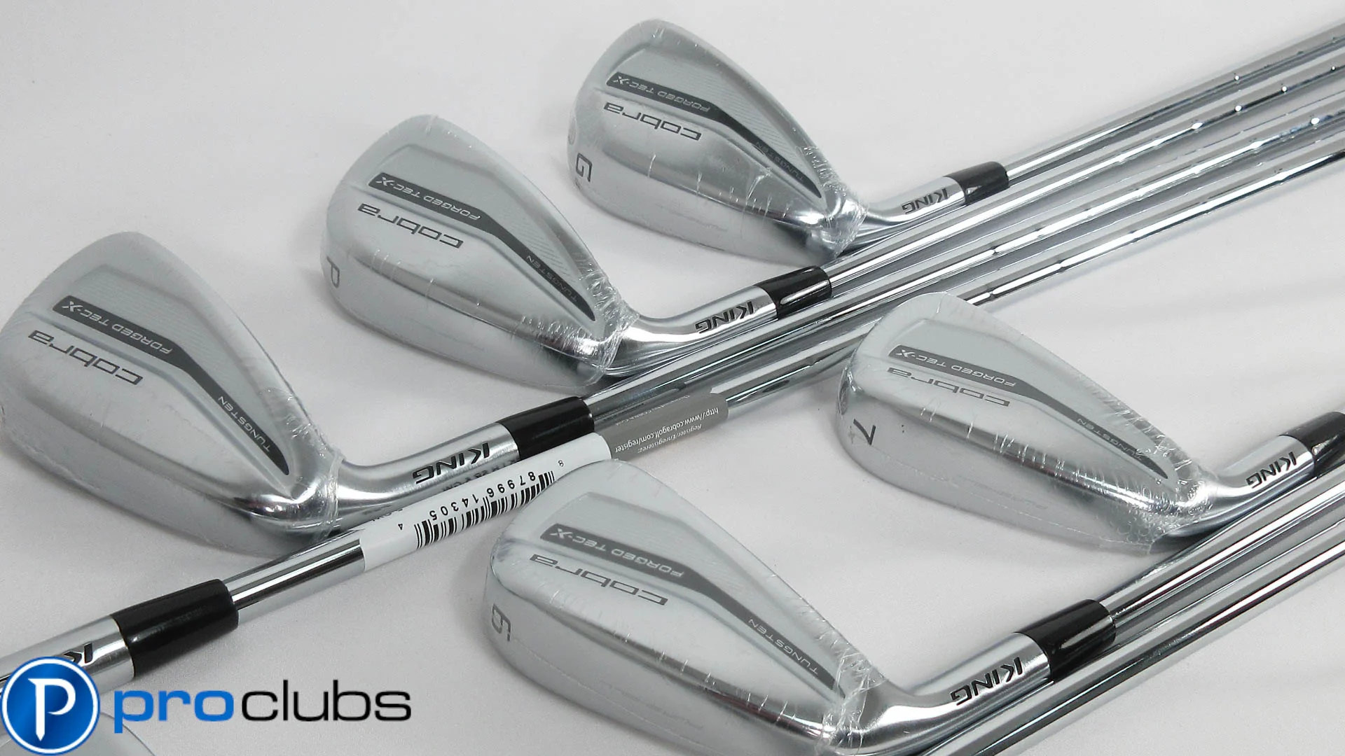 NEW Left Handed COBRA '2022 KING FORGED TEC-X IRONS 5-PW,GW STEEL REGULAR 413411 - Image 3