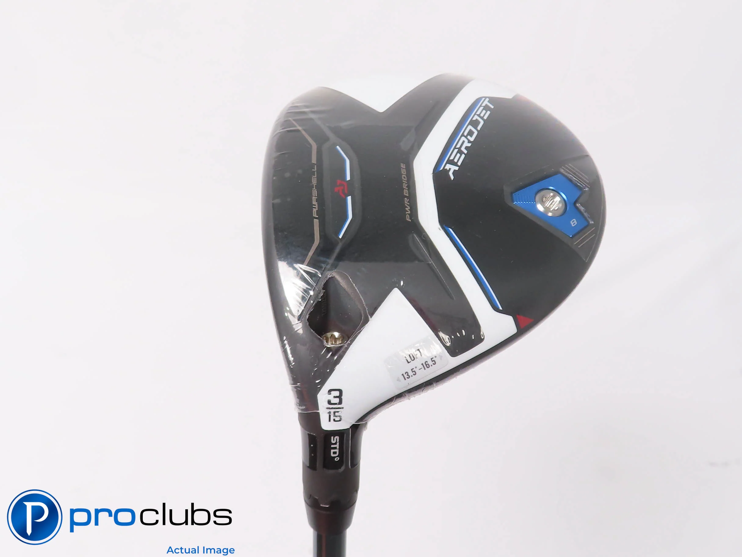 New! Left Handed Cobra Aerojet 15* 3 Wood - Lin-Q Red 5F3 Regular Flex - 451685
