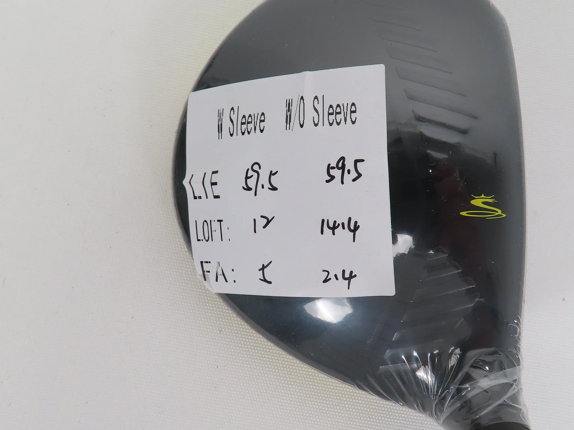 New! Left Handed Tour Issue Cobra King F9 14.5* 3 Wood - Head w/ Adapter 301470 - Image 3