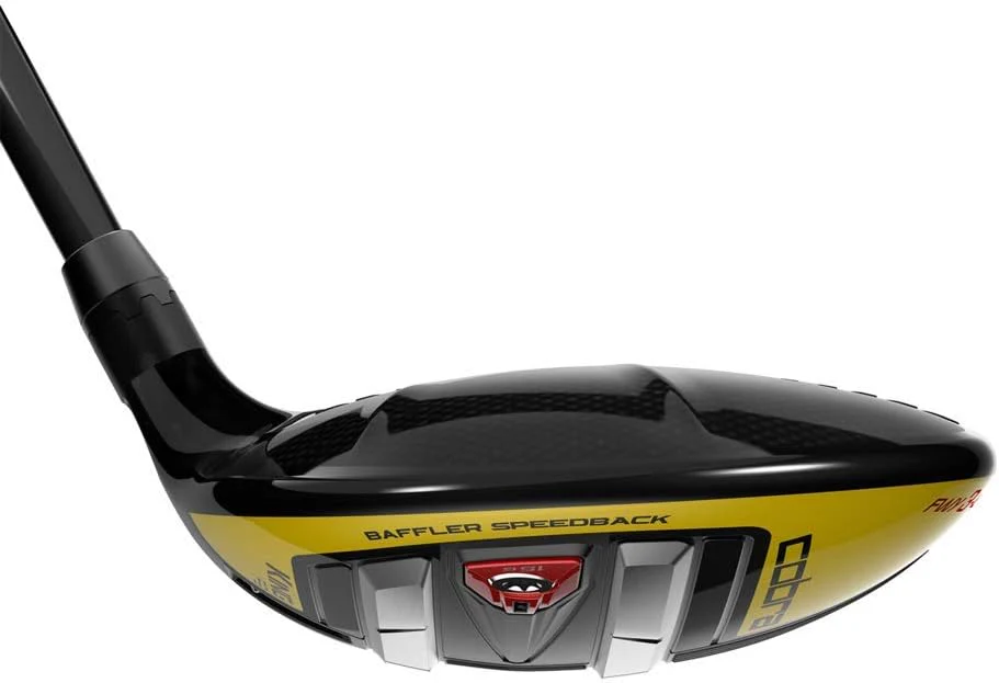 New LH Cobra King F9 Yellow 3-4 14.5 Fairway Wood Atmos Regular W/Headcover - Image 5