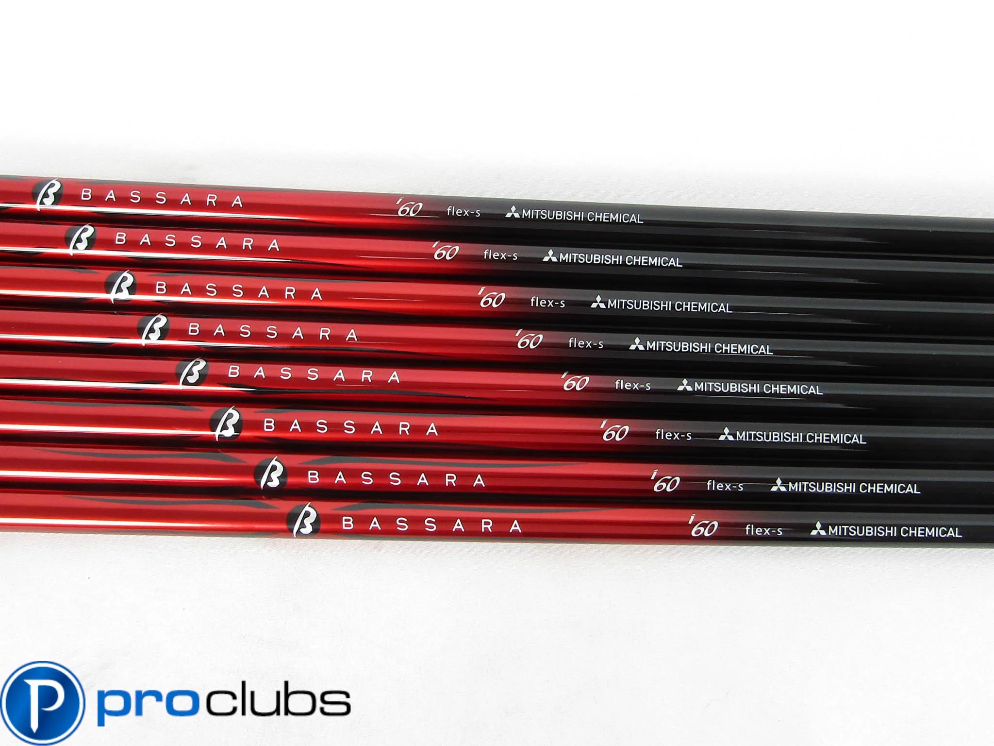 NEW MITSUBISHI BASSARA i60 STIFF FLEX GRAPHITE IRON SHAFTS 3-PW .370 #451796