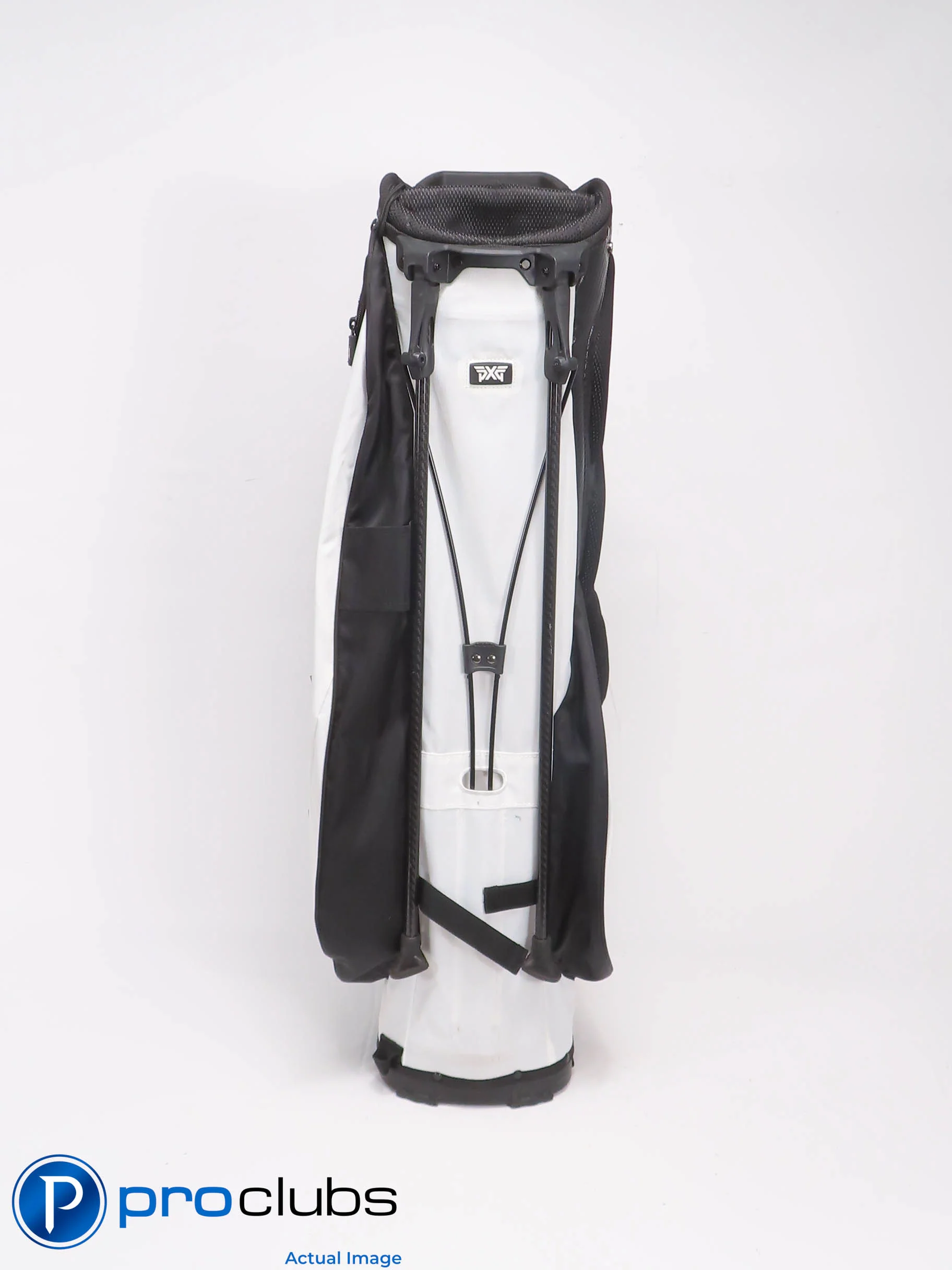 Nice PXG Carry / Stand Bag w/Rainhood - Black/White 502970 - Image 4
