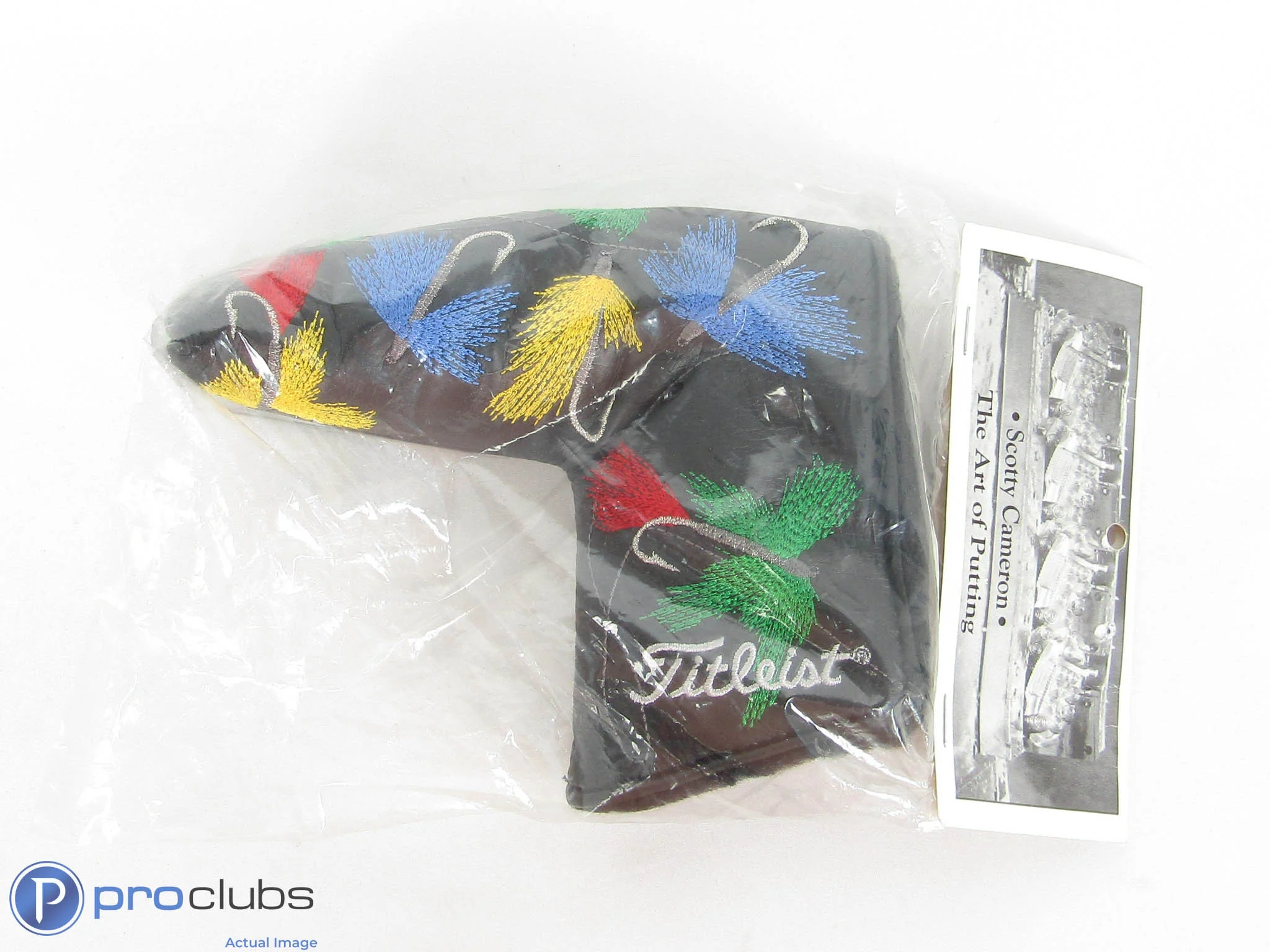 NEW RARE! Scotty Cameron 2009 PGA Champ Black Fly Fishing Blade Headcover-438782