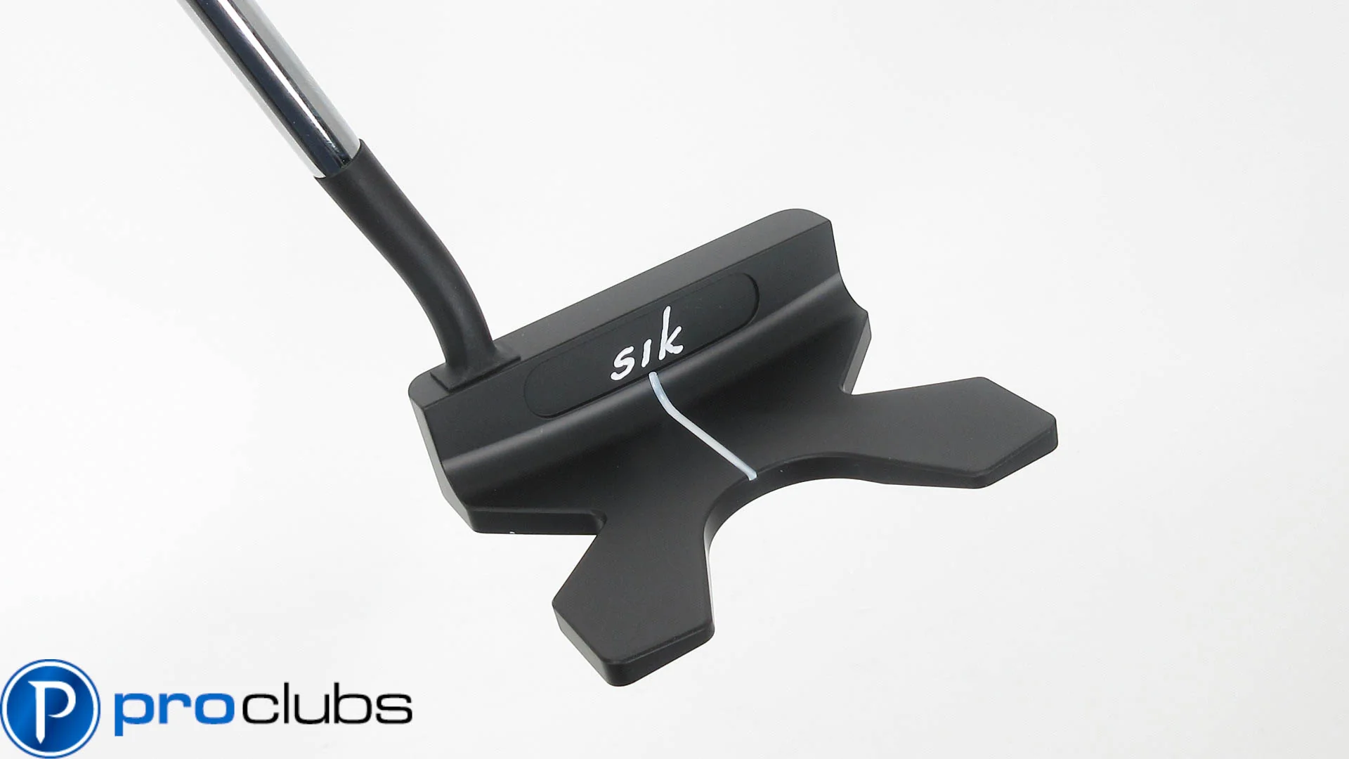 NEW SIK FLO M-SERIES SWEPT NECK FLANGELINE BLACK PUTTER 35" w/ HEADCOVER #368007 - Image 2