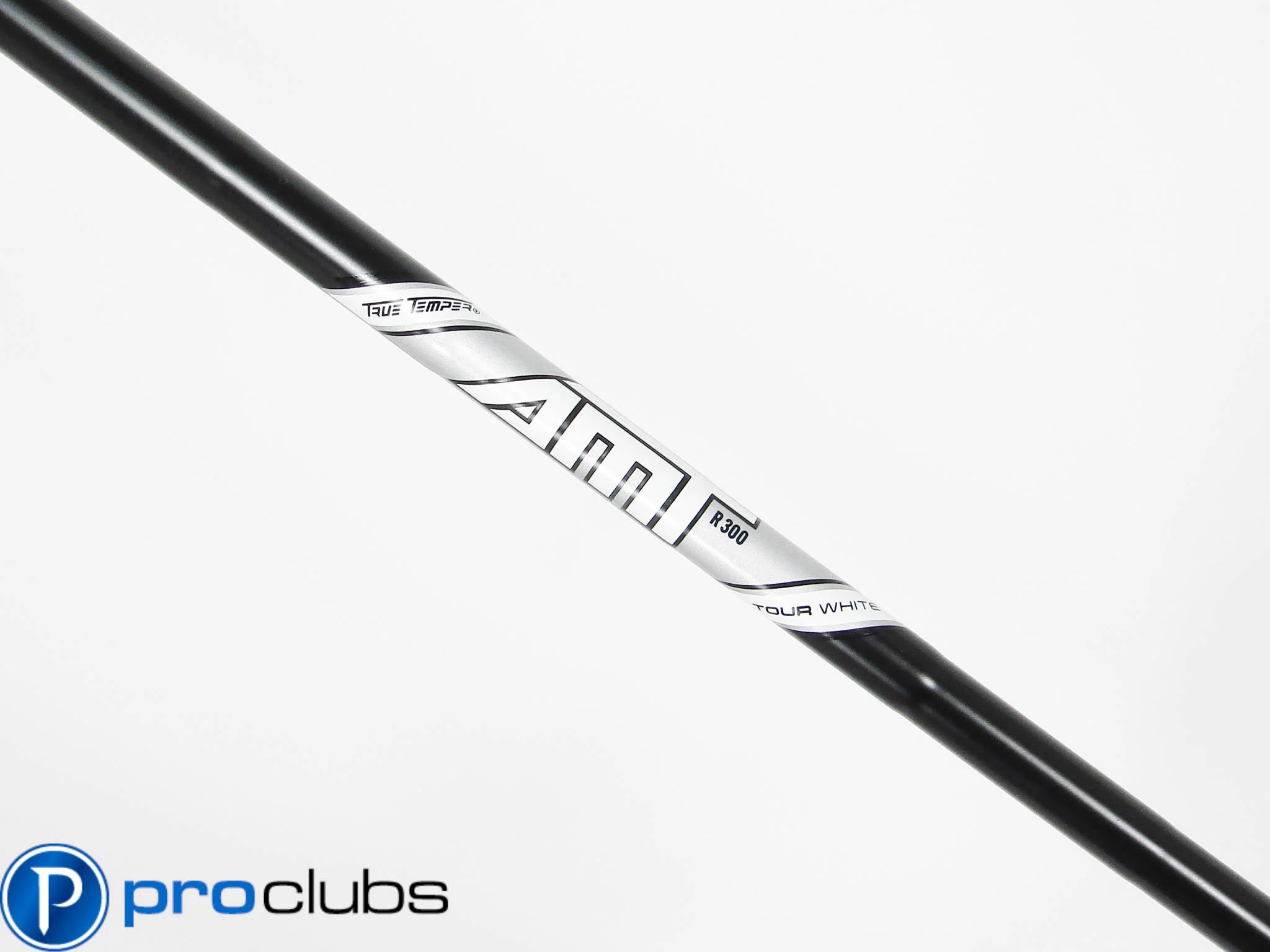 NEW TRUE TEMPER AMT TOUR WHITE ONYX R300 REGULAR FLEX 38.5" 6 IRON SHAFT #463331