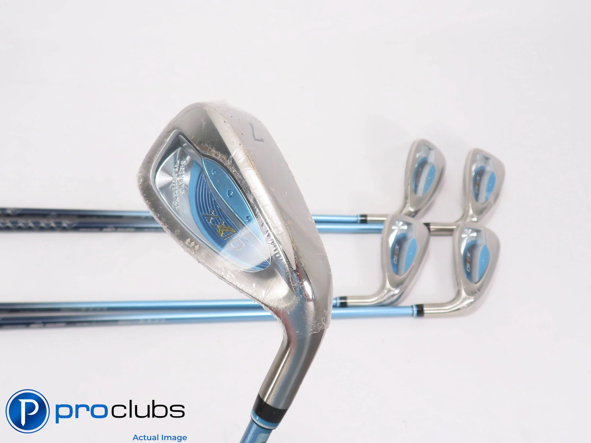 New Ladies XXIO 13 7-PW,SW Iron Set - XXIO MP1300L DST 35g Ladies Flex 503556