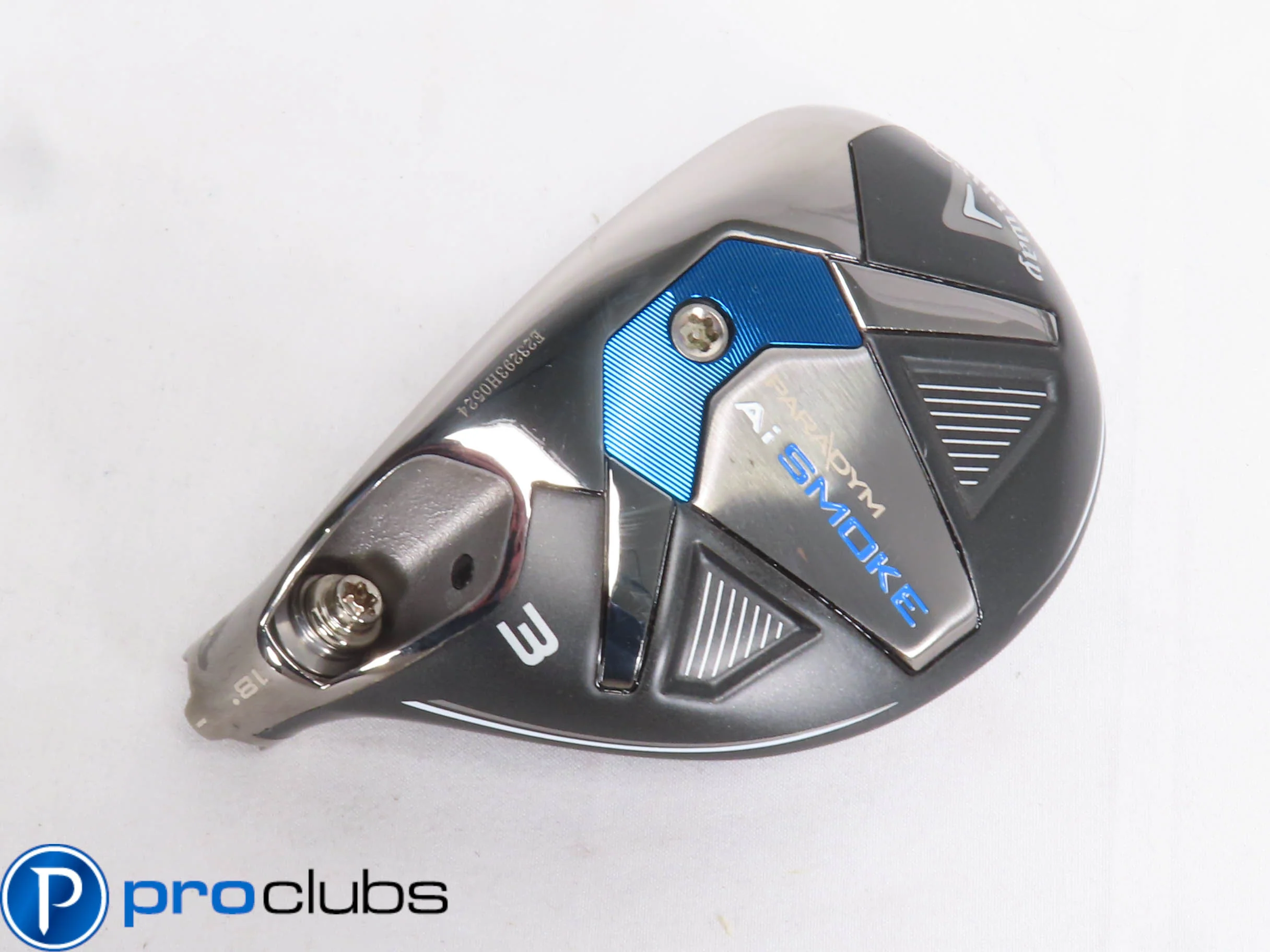 Nice Left Handed Callaway Paradym Ai Smoke 18* 3 Hybrid HEAD ONLY 429532