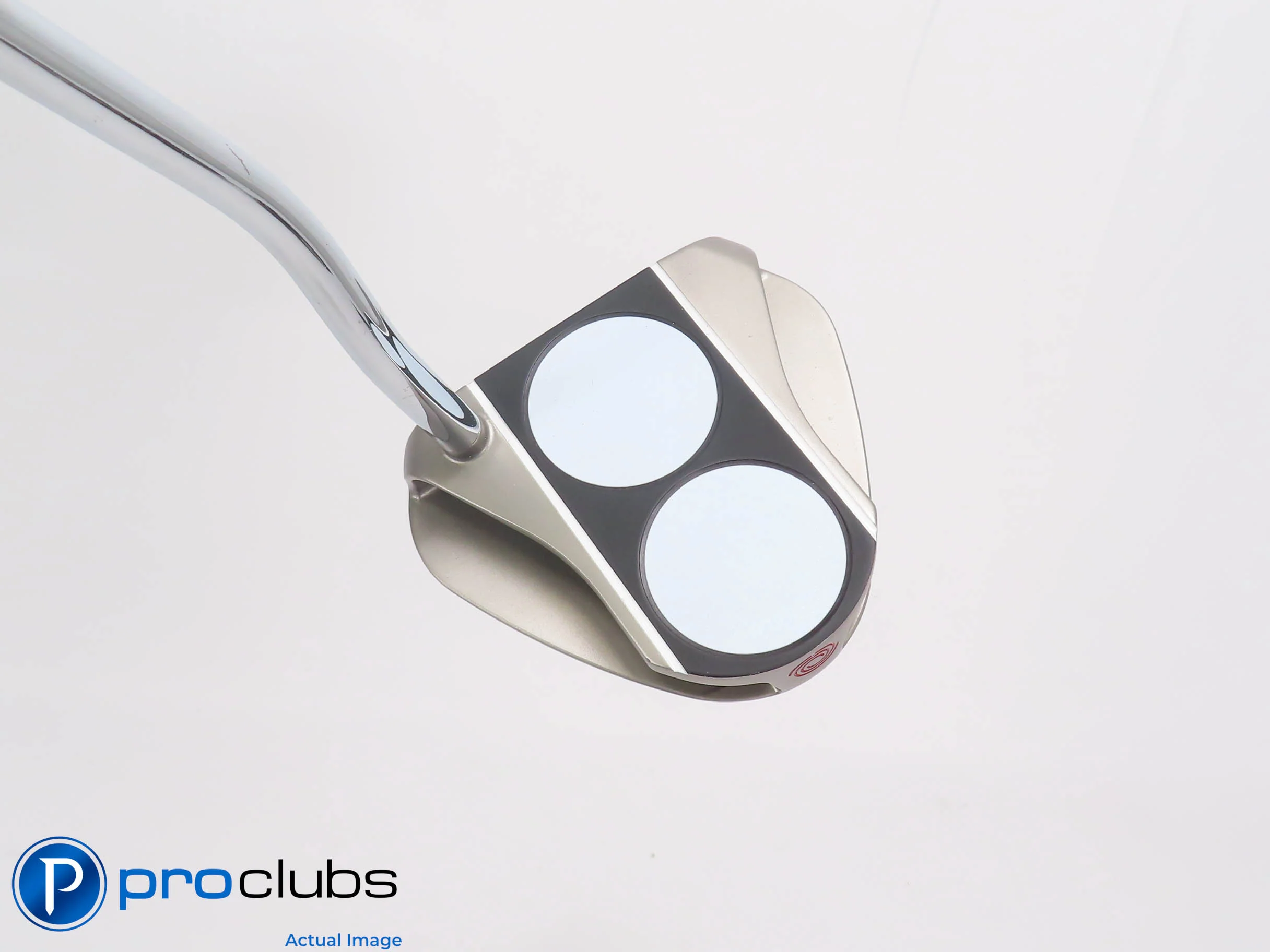 Nice Odyssey Microhinge 2-BALL Double Bend 32" Putter w/Cover 501934 - Image 3