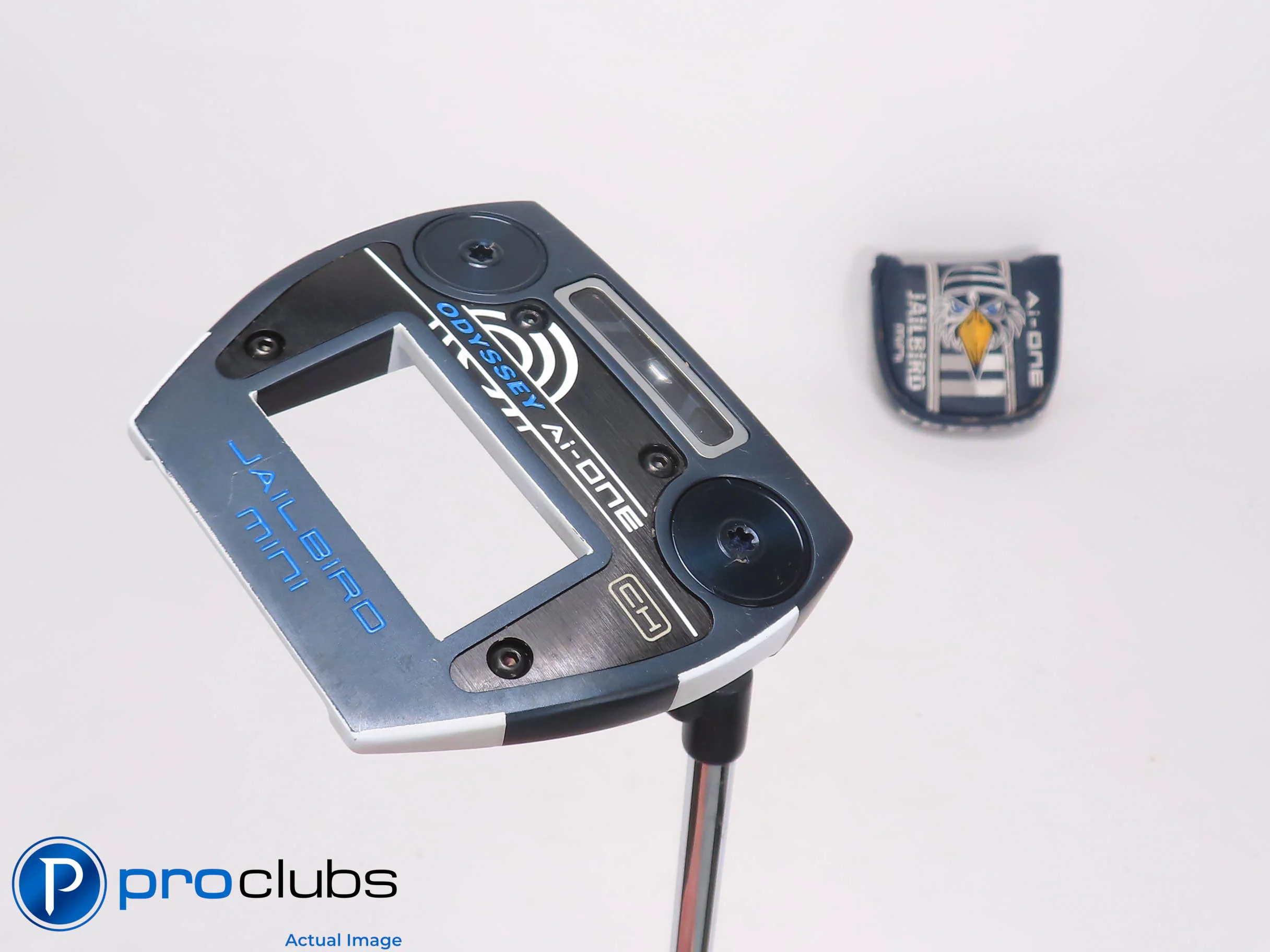 Odyssey Ai-One Jailbird Mini CH 35" Putter w/Cover - 504935