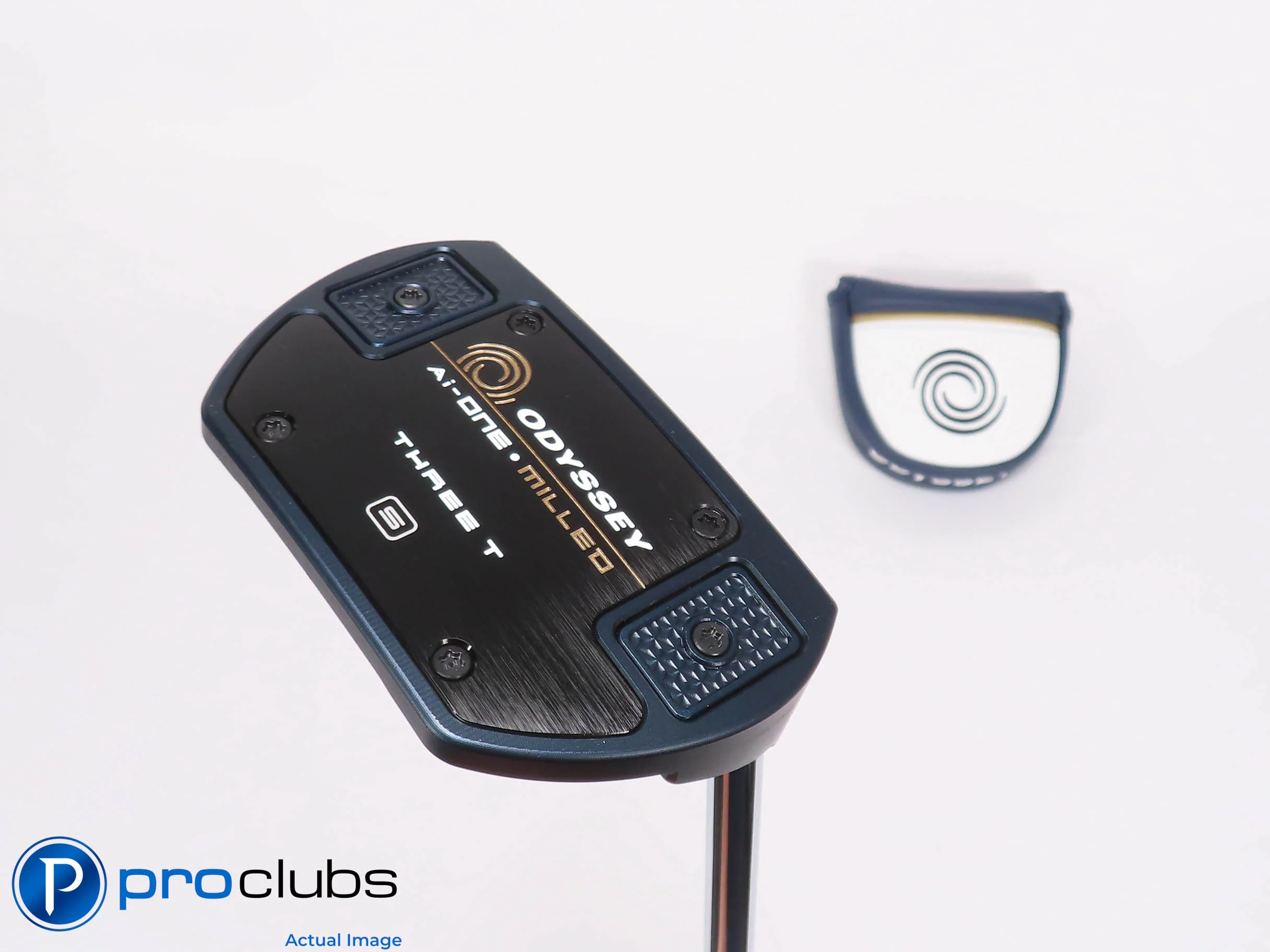 Odyssey Ai-ONE Milled THREE T S 35.5" Putter w/Cover w/ BGT Stability #459630