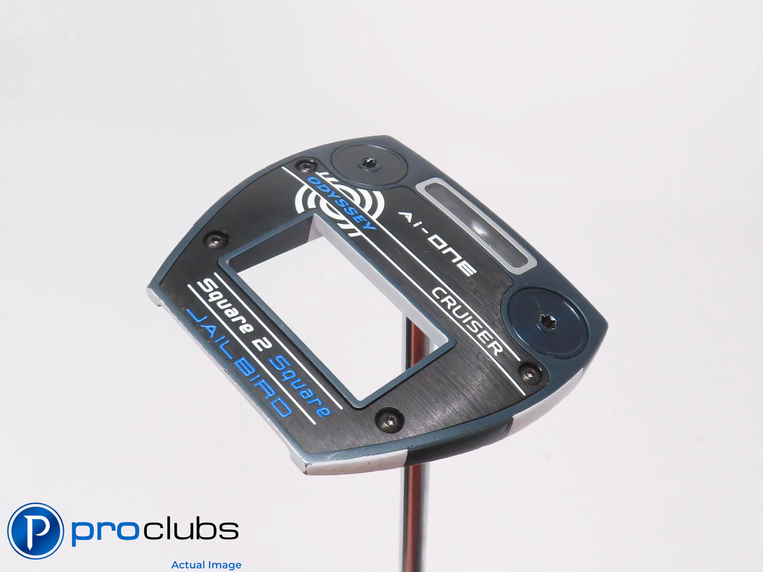 Odyssey Ai-One Square 2 Square JAILBIRD Cruiser Center Shaft 33" Putter 503281