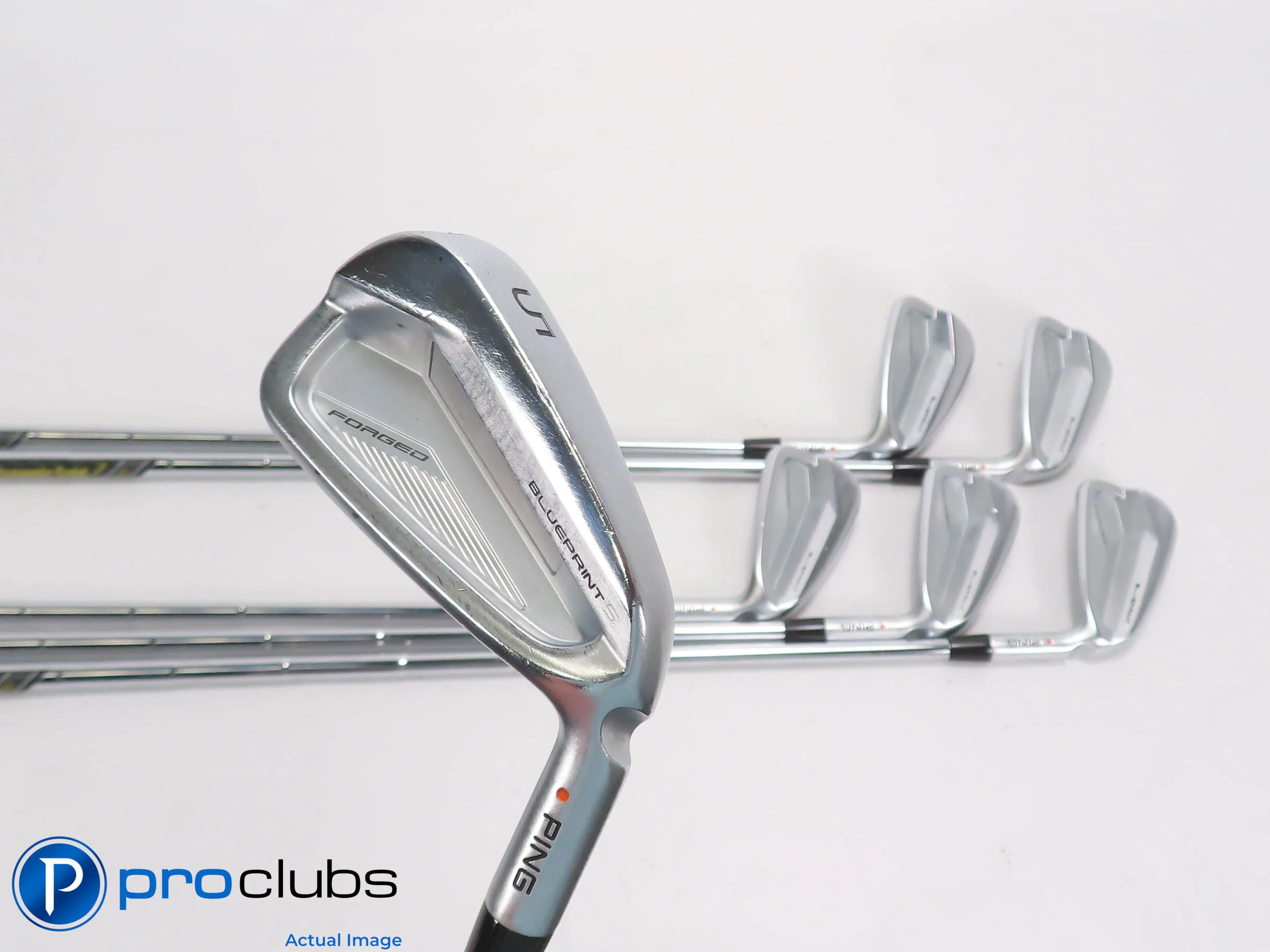 Nice Ping Blueprint S 5-PW Iron Set Orange Dot - DG MID 100 Regular Flex 503658