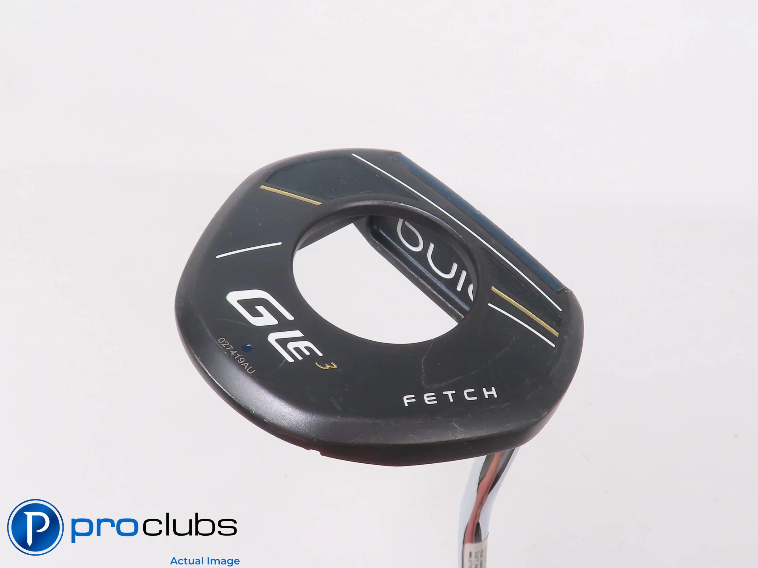 Ladies Ping GLE3 Fetch Double Bend 35" Putter - Straight Arc 502619