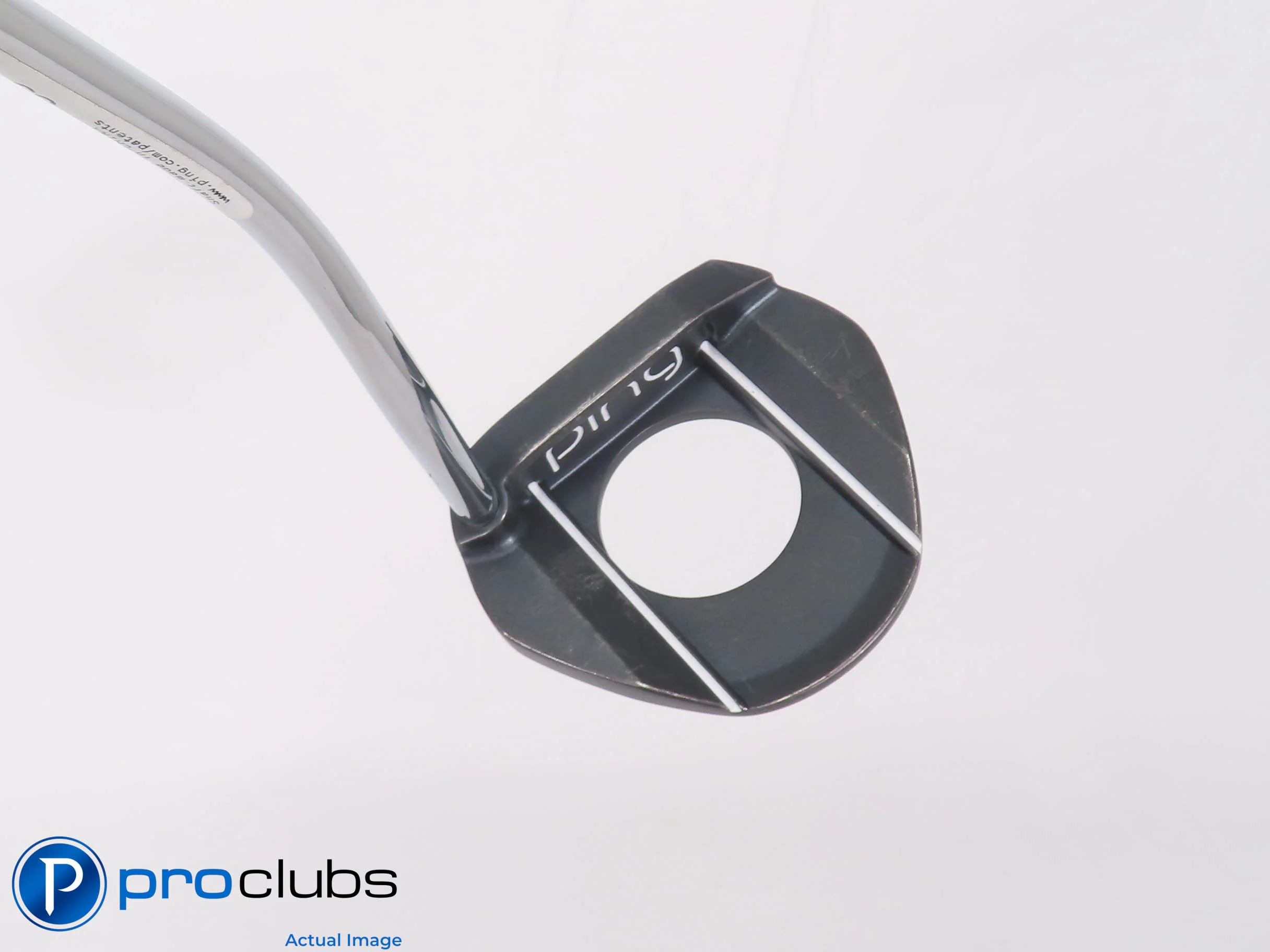 Ladies Ping GLE3 Fetch Double Bend 35" Putter - Straight Arc 502619 - Image 3