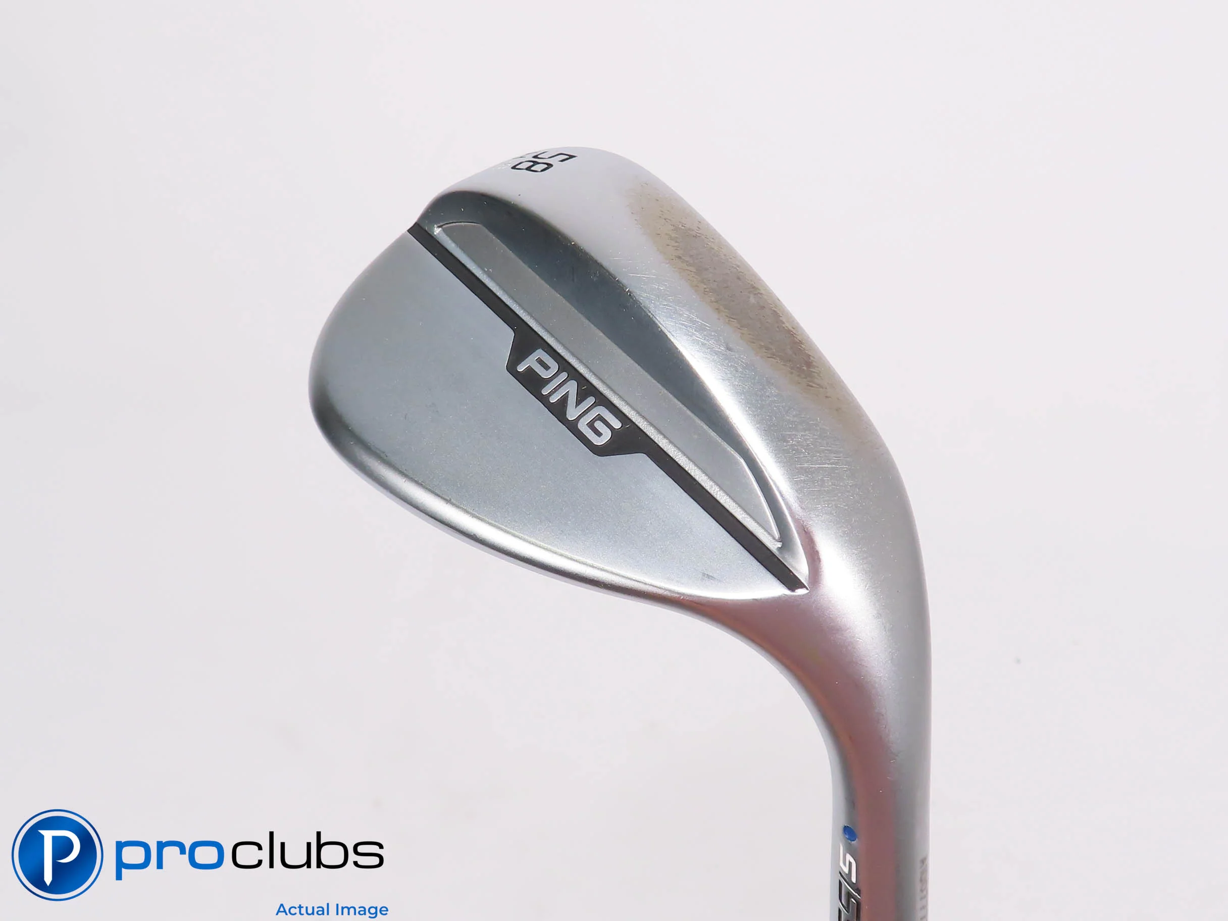 Ping S159 Chrome 58*(8*) Wedge H-Grind - Dynamic Gold S300 Stiff Flex - 457630