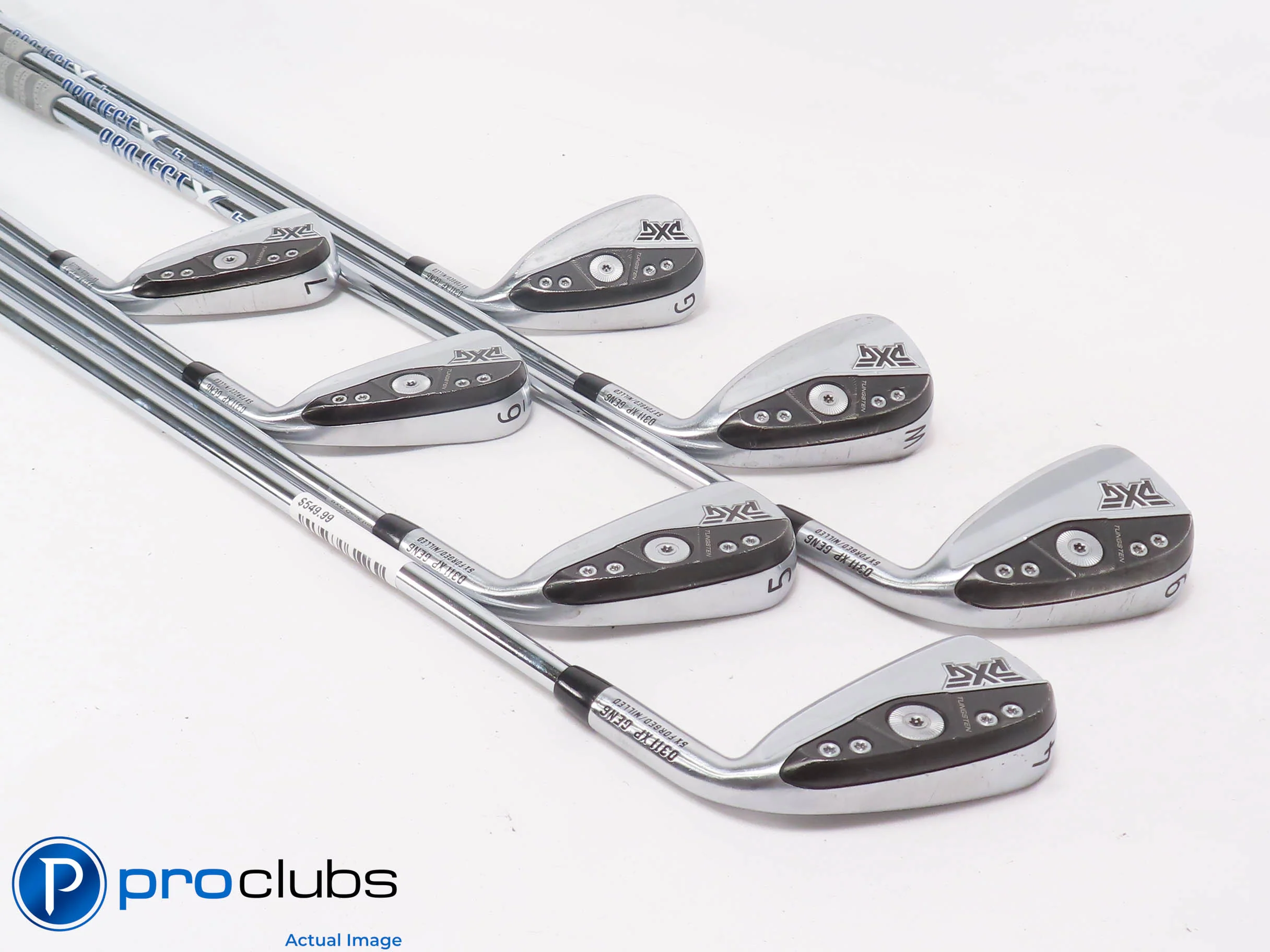 PXG 0311XP Gen6 4-PW,GW Iron Set - Project X LZ X-Flex -1/2" (NO 8 IRON) 504176 - Image 2