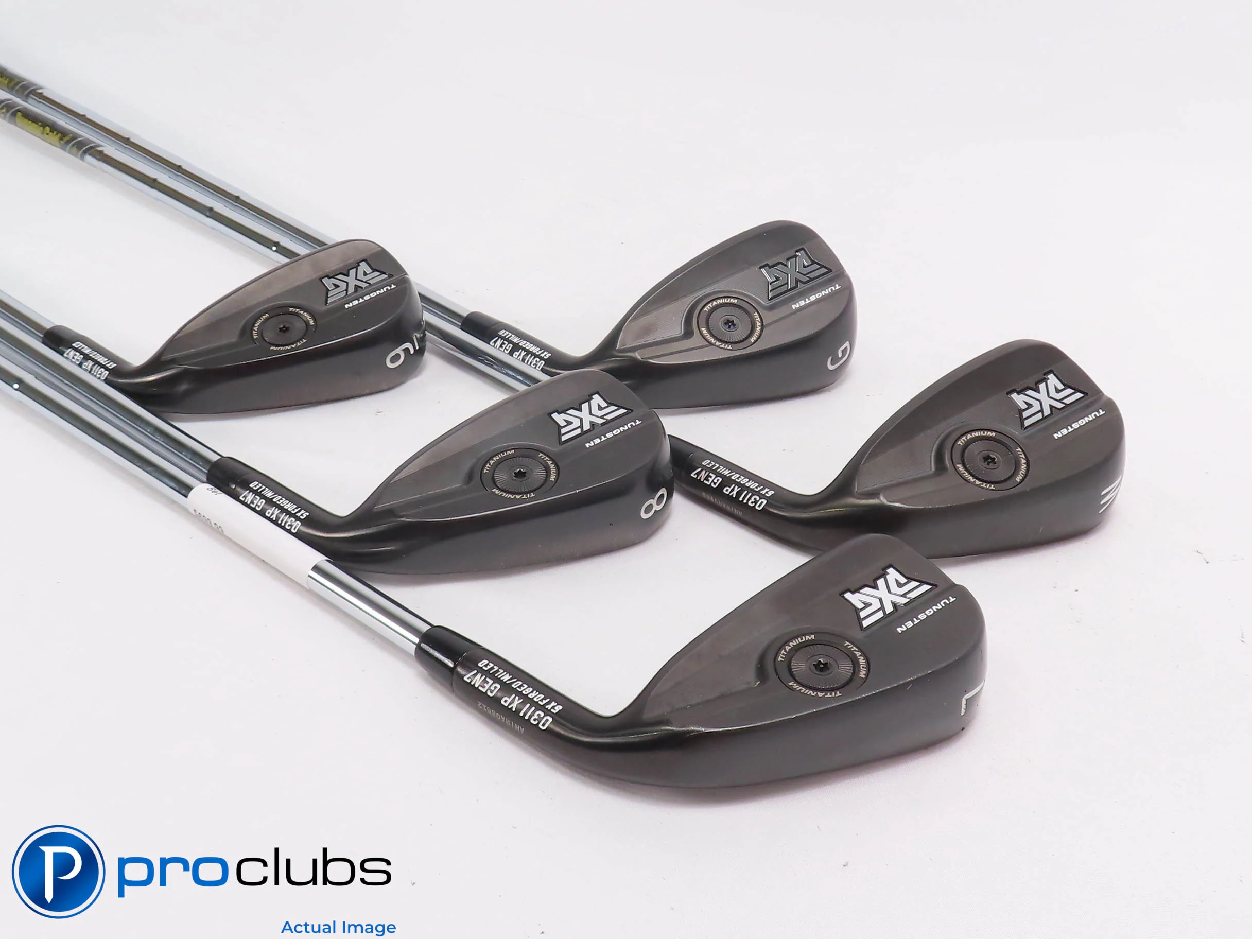 Nice PXG 0311XP Gen7 Black 7-PW,GW Iron Set - DG Regular Flex Steel -1/2" 502498 - Image 2