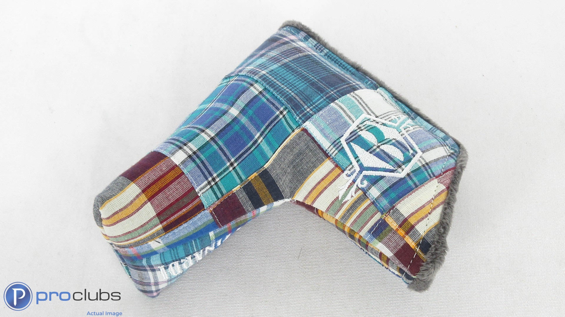 Rare! Bettinardi Blue Patch Madras Blade Headcover - 400453 - Image 2